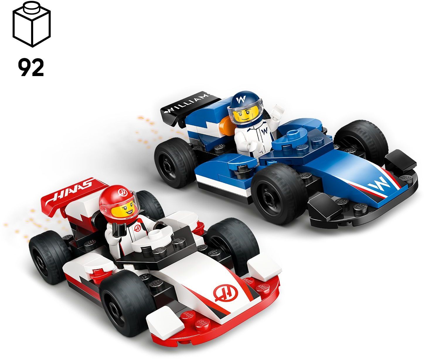 LEGO 60464 City Болиды F1 Williams Racing и Haas F1 фото 2