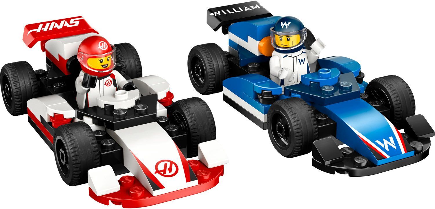 LEGO 60464 City Болиды F1 Williams Racing и Haas F1 фото 3