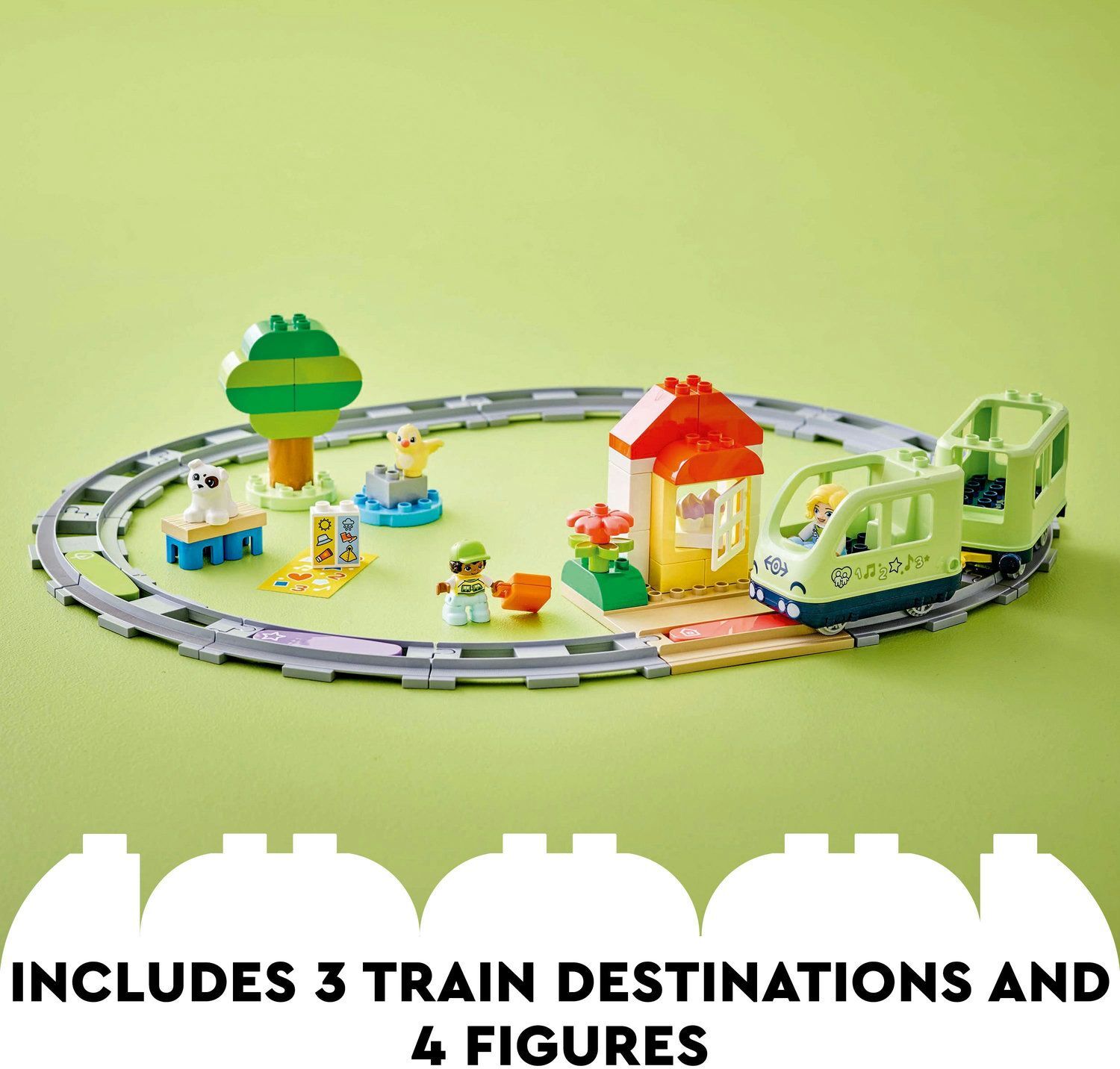 LEGO 10427 DUPLO Town Інтерактивний пригодницький потягфото7