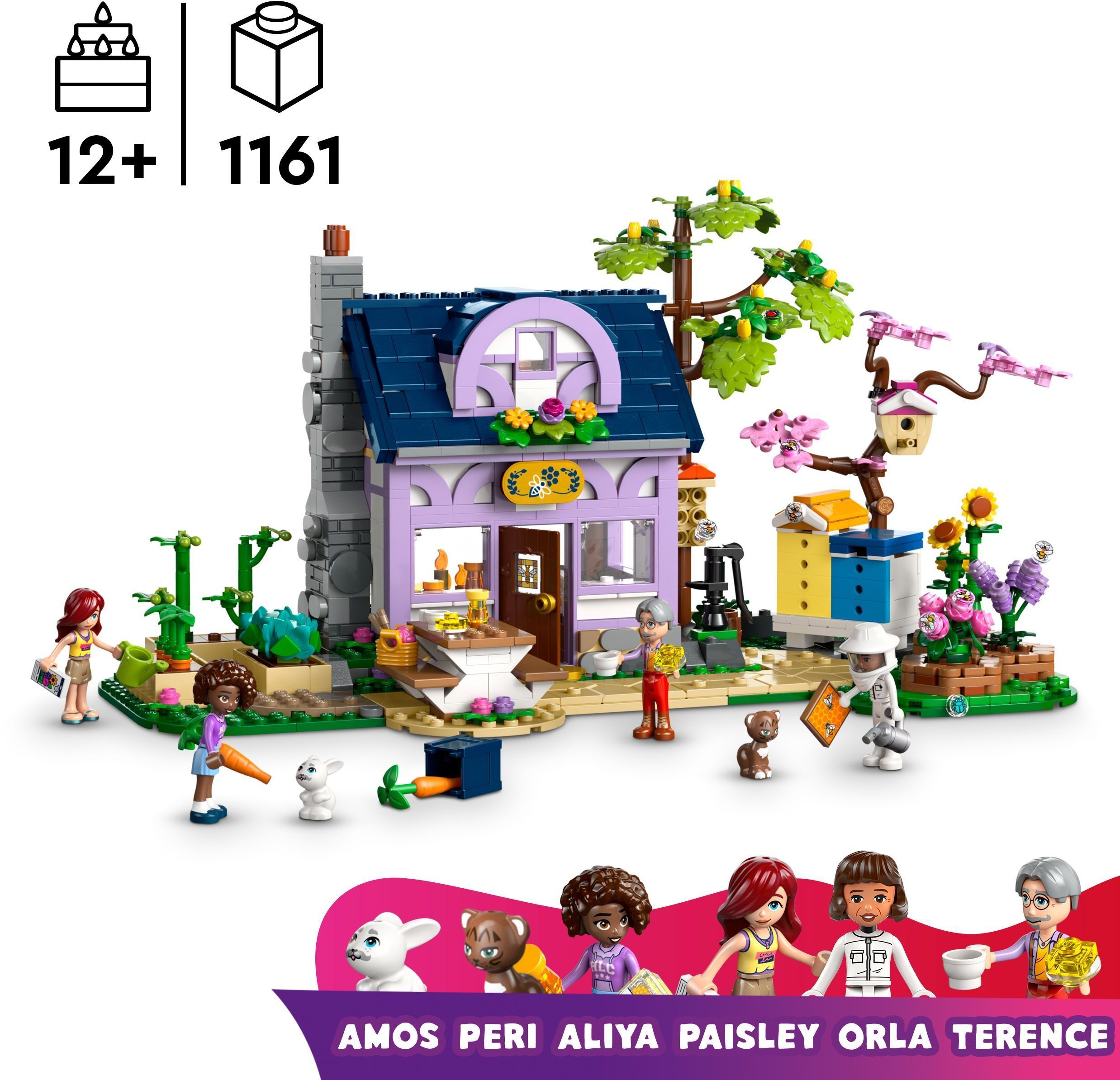 LEGO 42669 Friends Будиночок і квітник бджолярівфото2