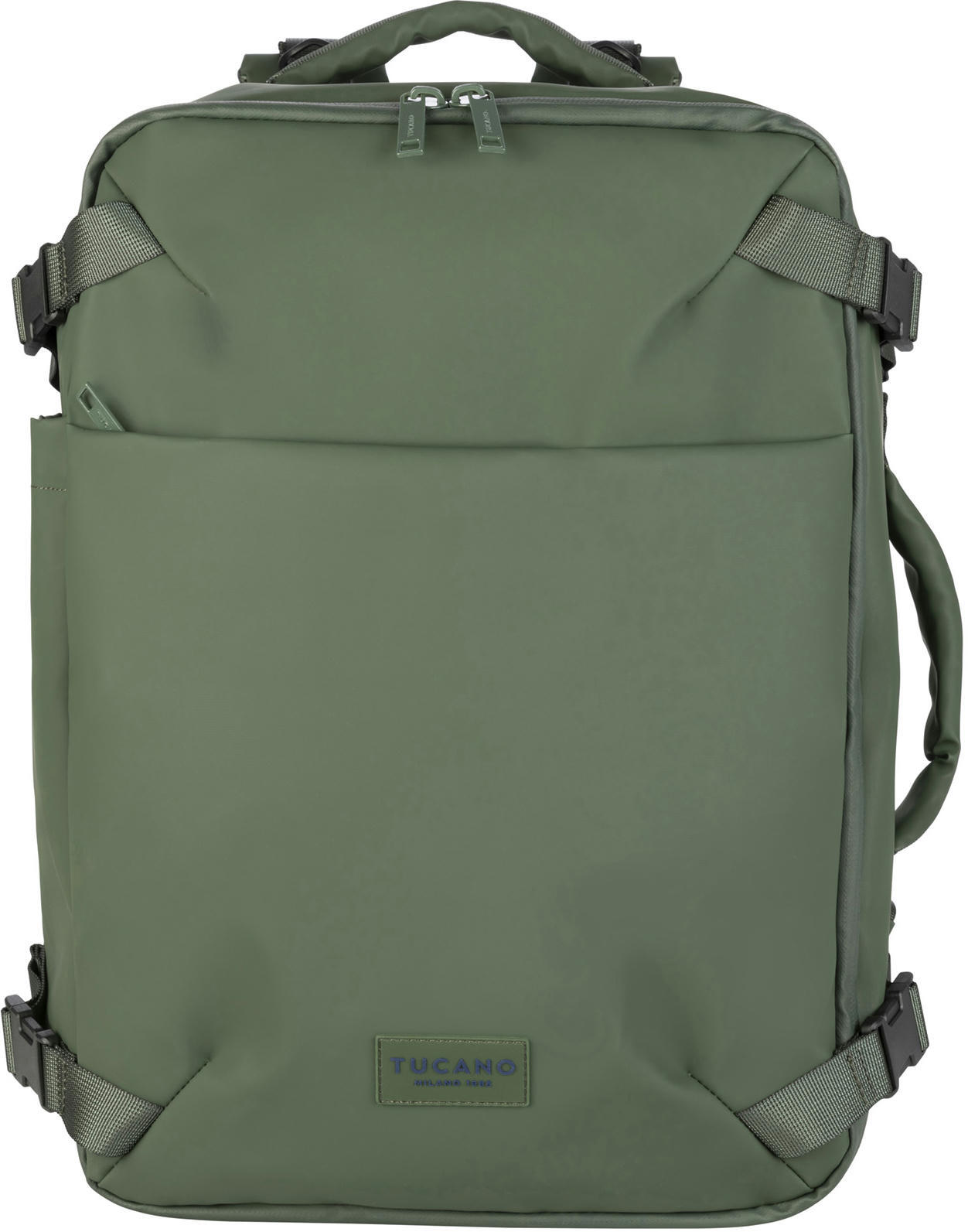 Рюкзак дорожный Tucano Tugo M Dry Cabin Luggage 15.6", зелёный фото 2