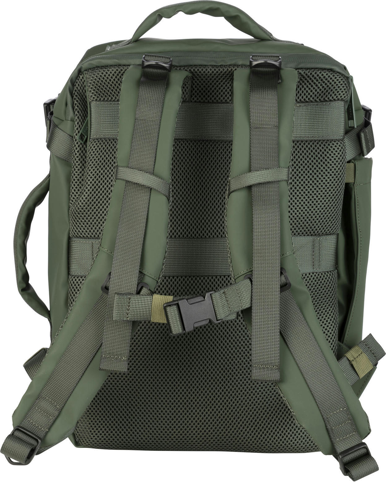 Рюкзак дорожный Tucano Tugo M Dry Cabin Luggage 15.6", зелёный фото 3