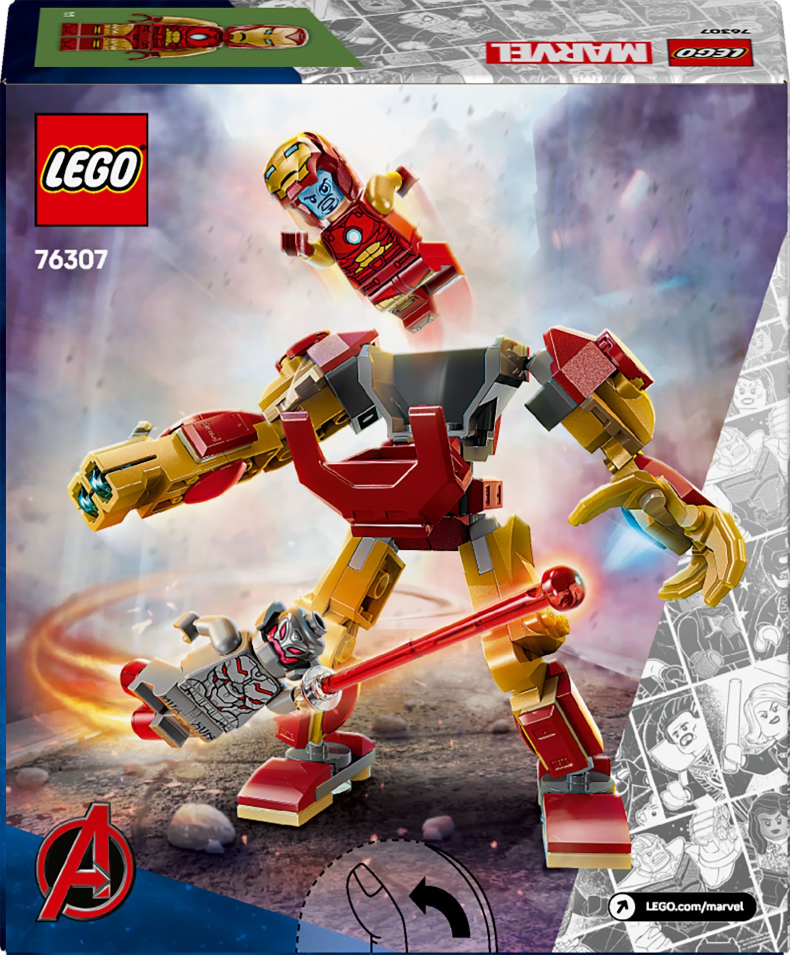 LEGO 76307 Super Heroes Робот Железного Человека против Альтрона фото 12