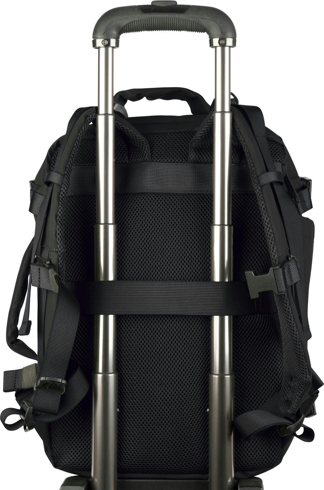 Рюкзак дорожный Tucano Tugo M Dry Cabin Luggage 15.6", чёрный фото 6