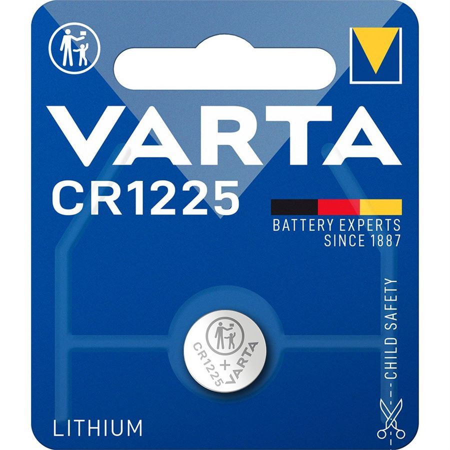 Батарейка Varta Lithium CR1225 BLI 1 (06225101401) фото 2