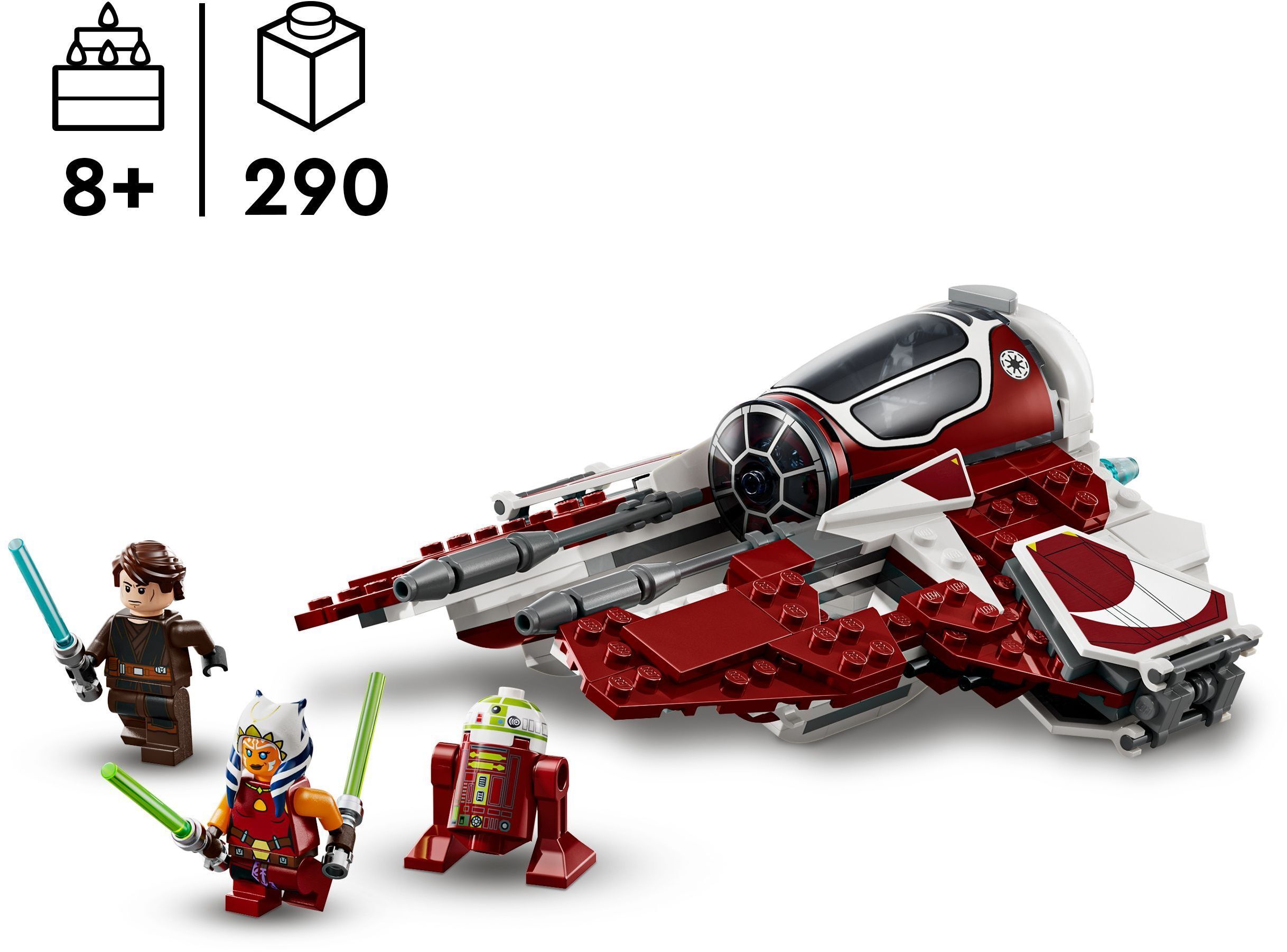 LEGO 75401 Star Wars Джедайський перехватчик Асоки фото 2