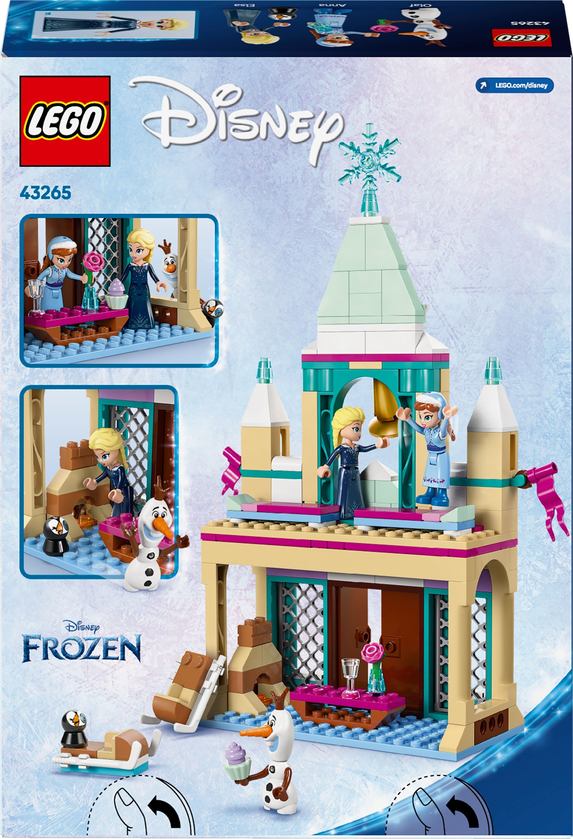 LEGO 43265 Disney Princess Замерзлий замок в королівстві Еренделфото10