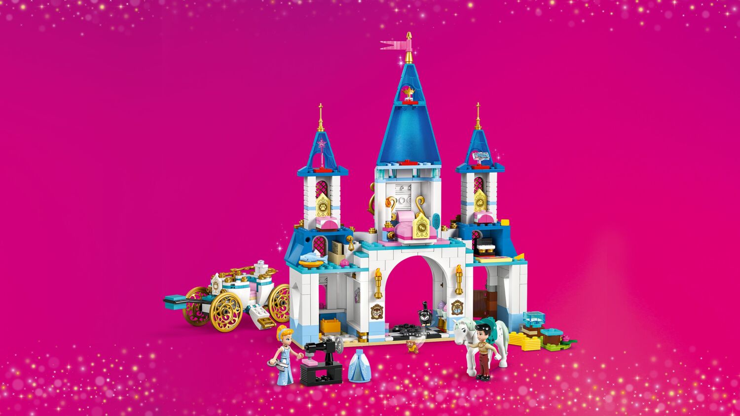 LEGO 43275 Disney Princess Замок Золушки и карета фото