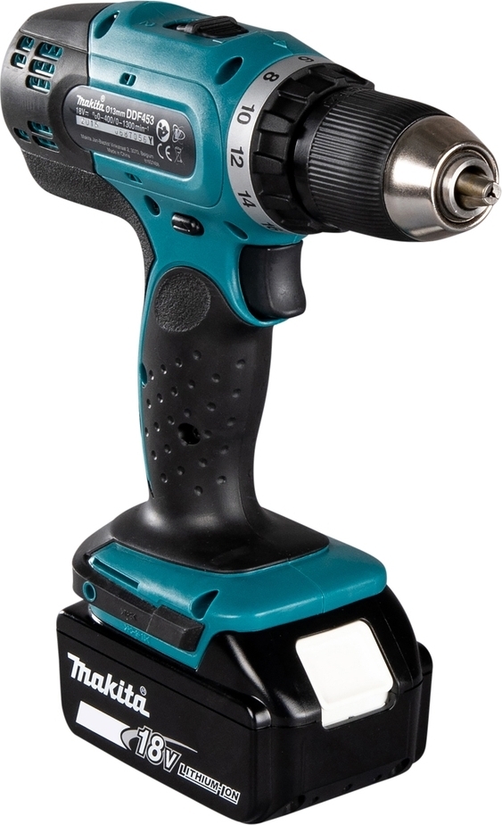 Шурупокрут-дриль акумуляторний Makita DDF453RFE 18B 2х3А·г (DDF453RFE)фото