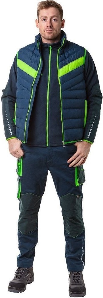 Жилет Neo Tools PREMIUM, зимний, утепленный, XL(54), темно-синий/зеленый (81-534-XL) фото 11