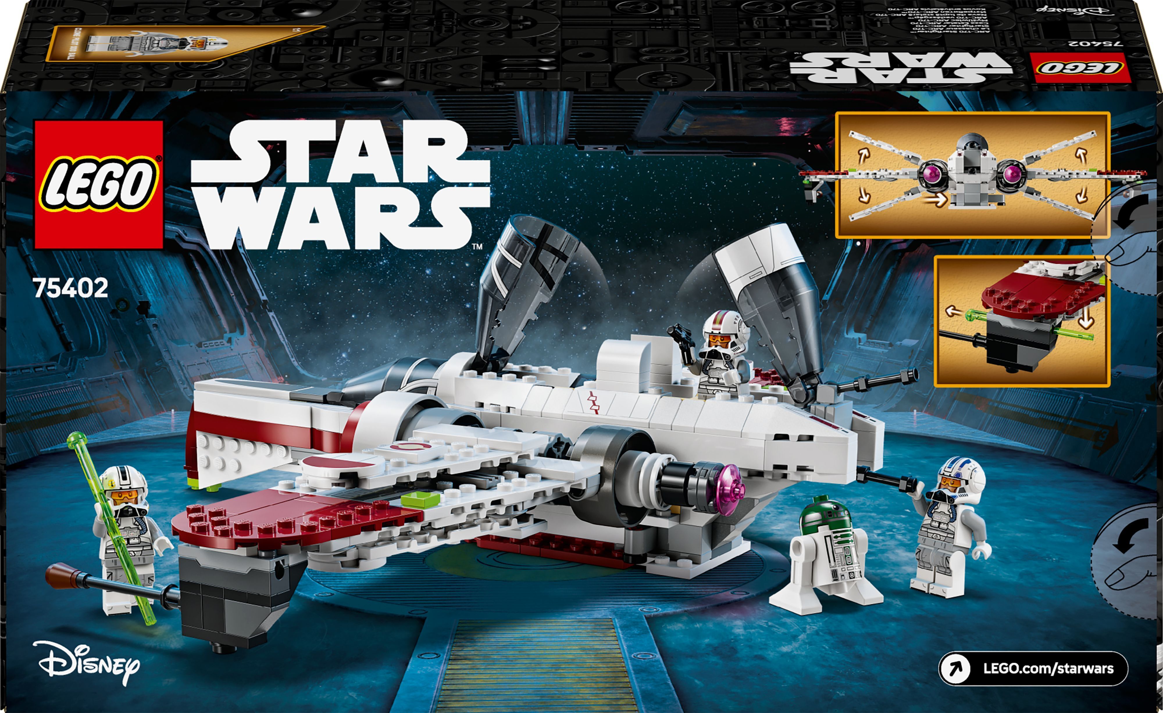 LEGO 75402 Star Wars Зоряний винищувач ARC-170фото10