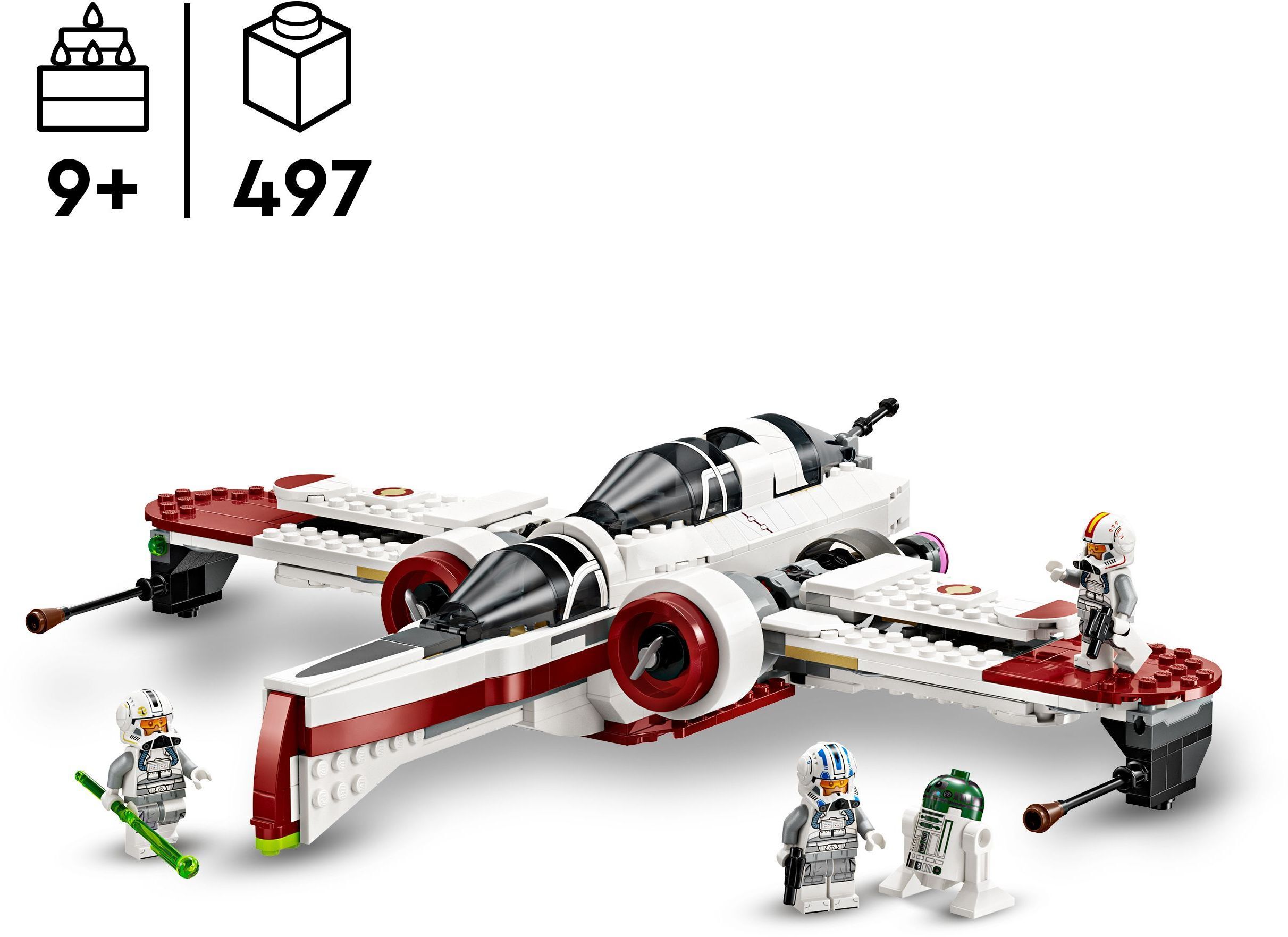 LEGO 75402 Star Wars Зоряний винищувач ARC-170фото2