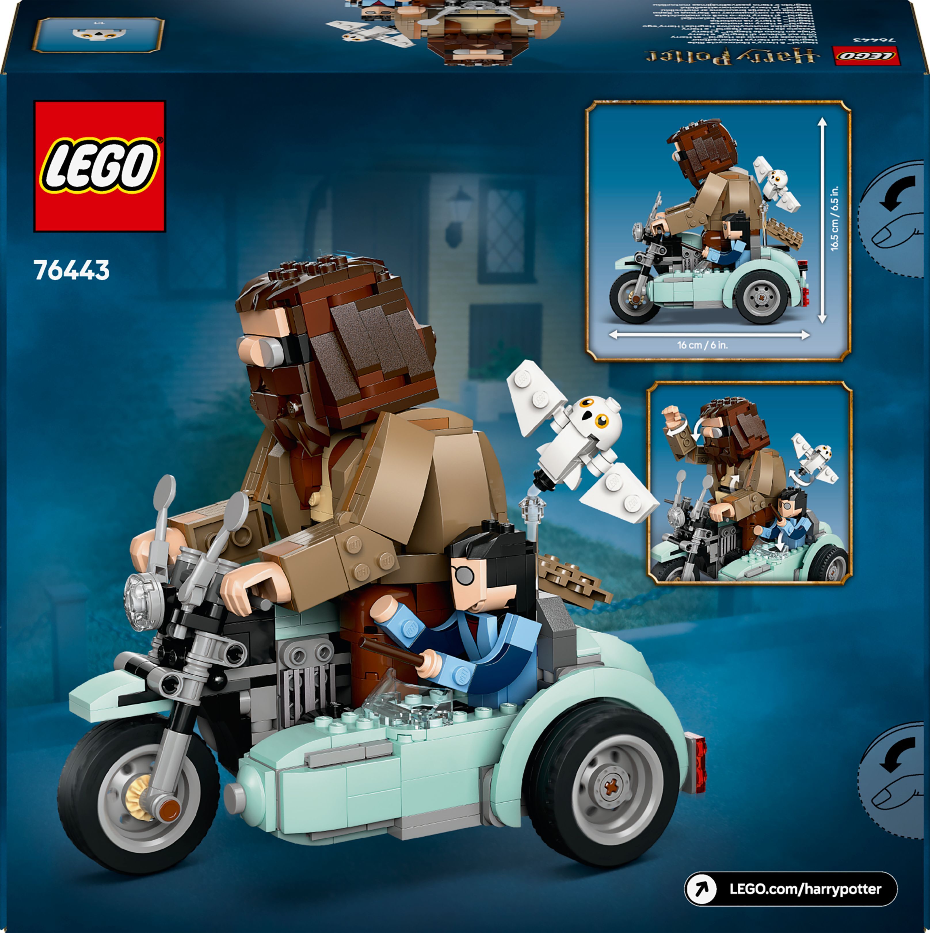 LEGO 76443 Harry Potter Поїздка Геґріда й Гаррі на мотоцикліфото11