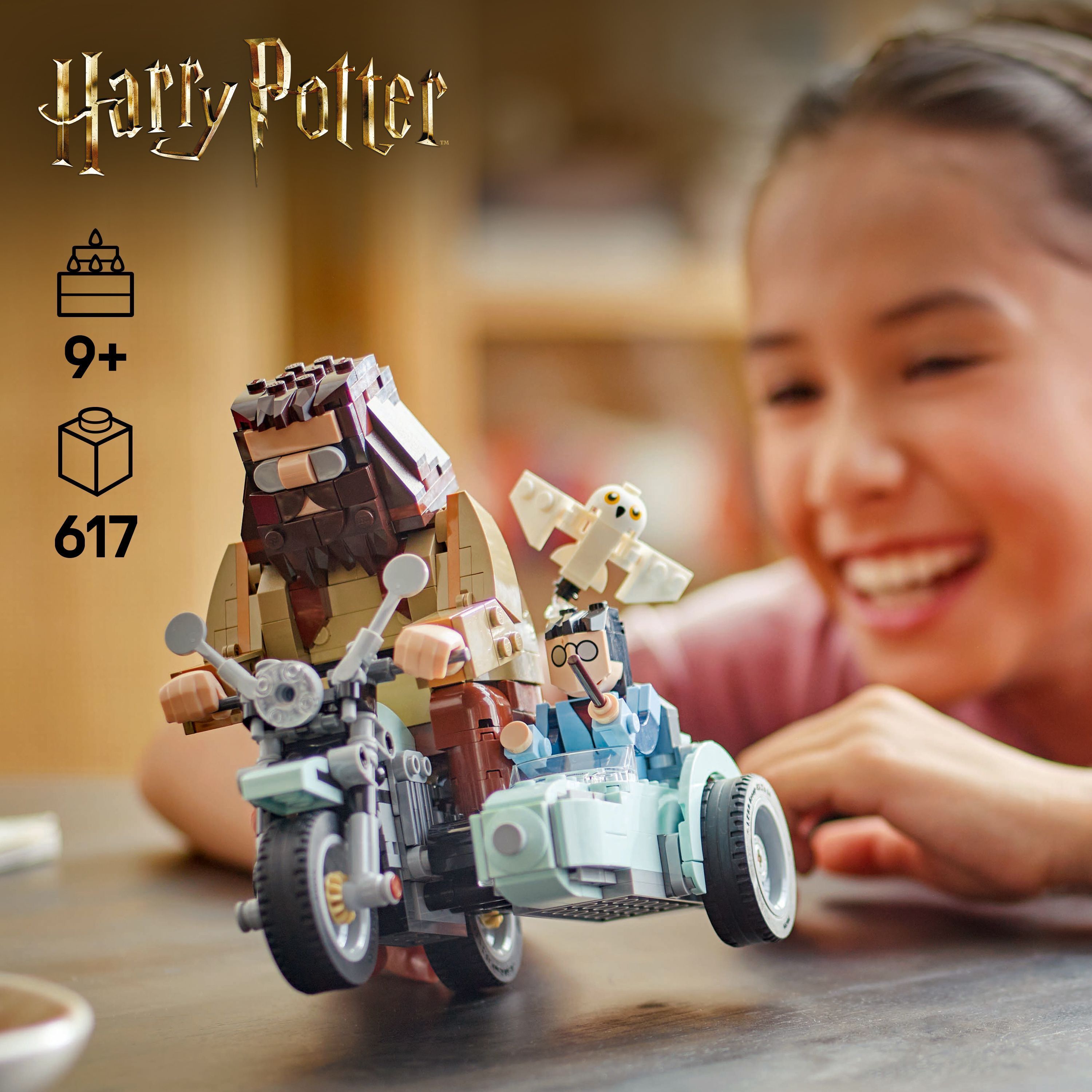 LEGO 76443 Harry Potter Поїздка Геґріда й Гаррі на мотоцикліфото4