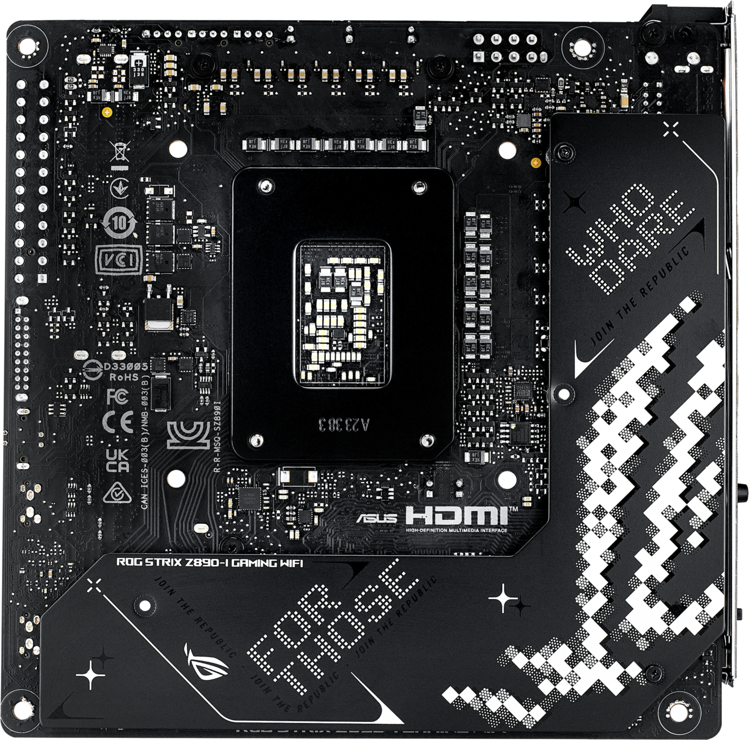 Материнcька плата ASUS ROG STRIX Z890-I GAMING WIFI (90MB1IC0-M0EAY1) фото