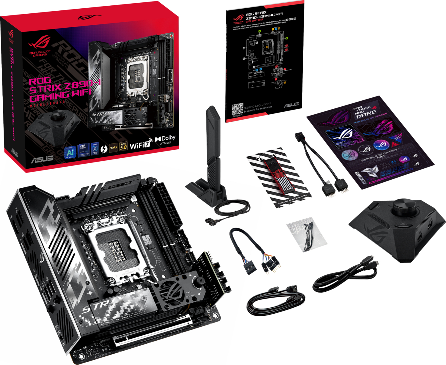Материнcька плата ASUS ROG STRIX Z890-I GAMING WIFI (90MB1IC0-M0EAY1) фото