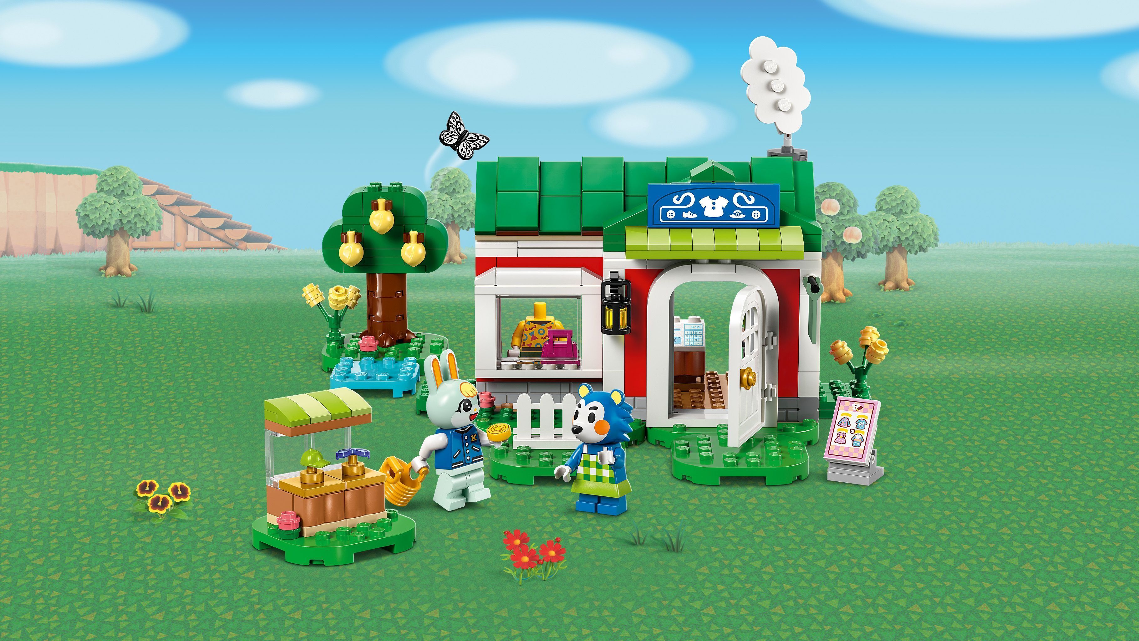 LEGO 77055 Animal Crossing Крамниця одягу, що належить Able Sistersфото6