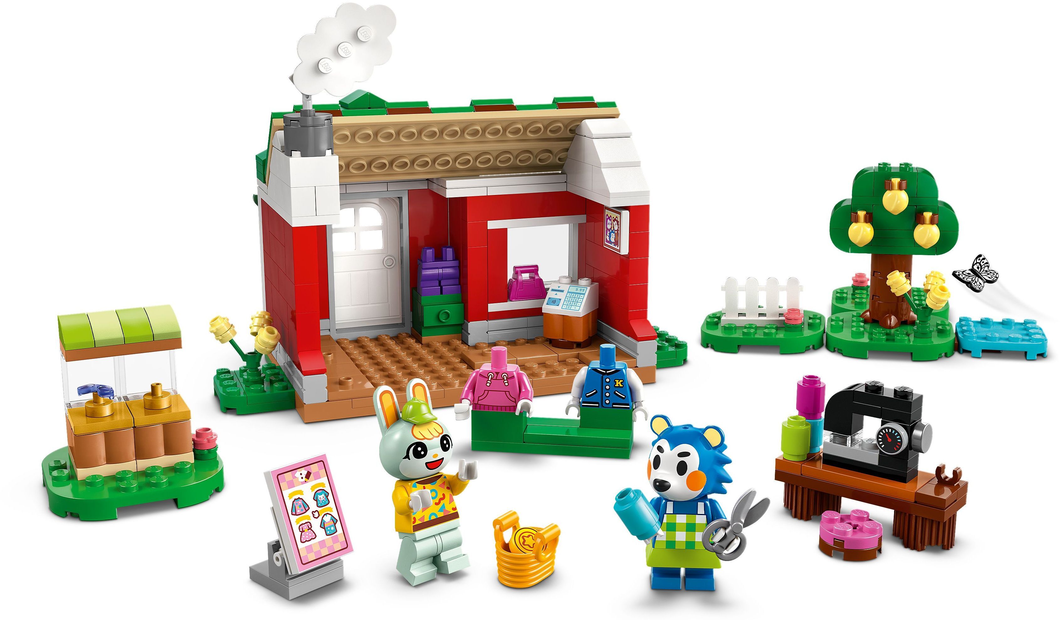 LEGO 77055 Animal Crossing Крамниця одягу, що належить Able Sistersфото3