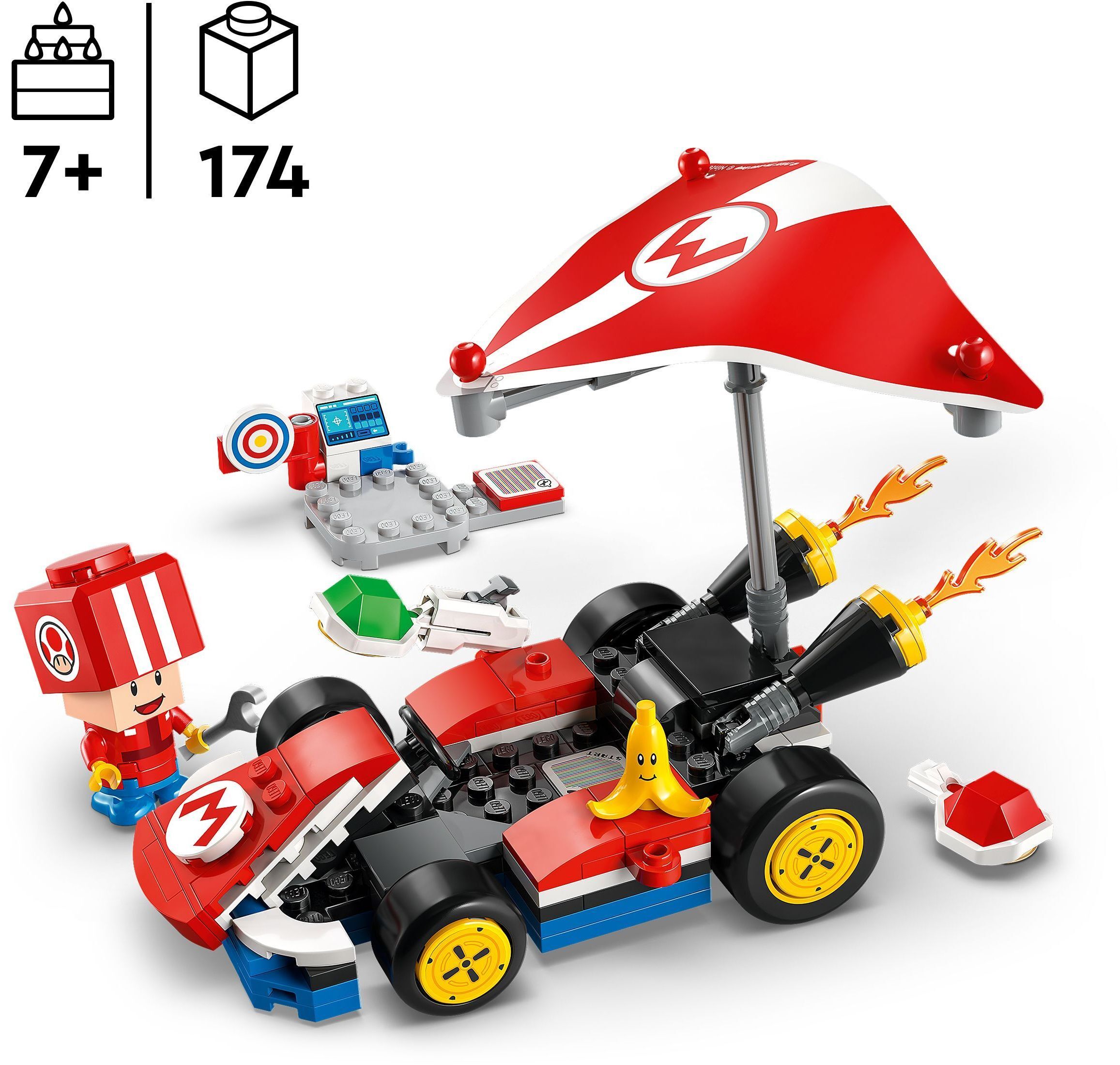 LEGO 72032 Super Mario Mario Kart – Standard Kart фото 2