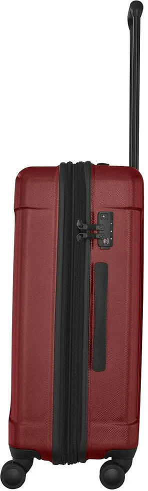 Набор чемоданов Wenger, Legacy 3 в 1, (S,M,L), пластик, 4 колеса, красный фото 5