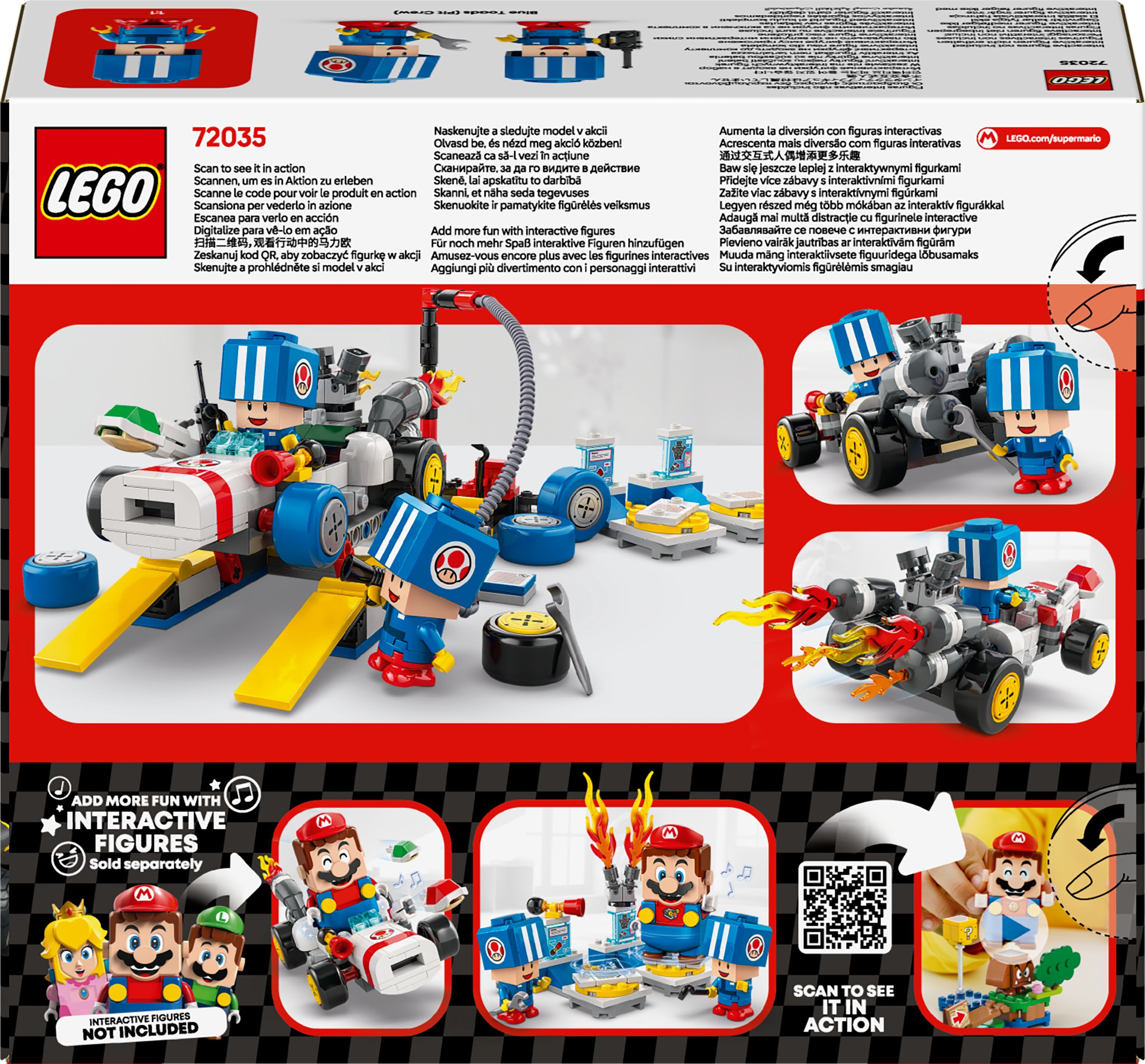 LEGO 72035 Super Mario Mario Kart – Toad's Garage фото 9