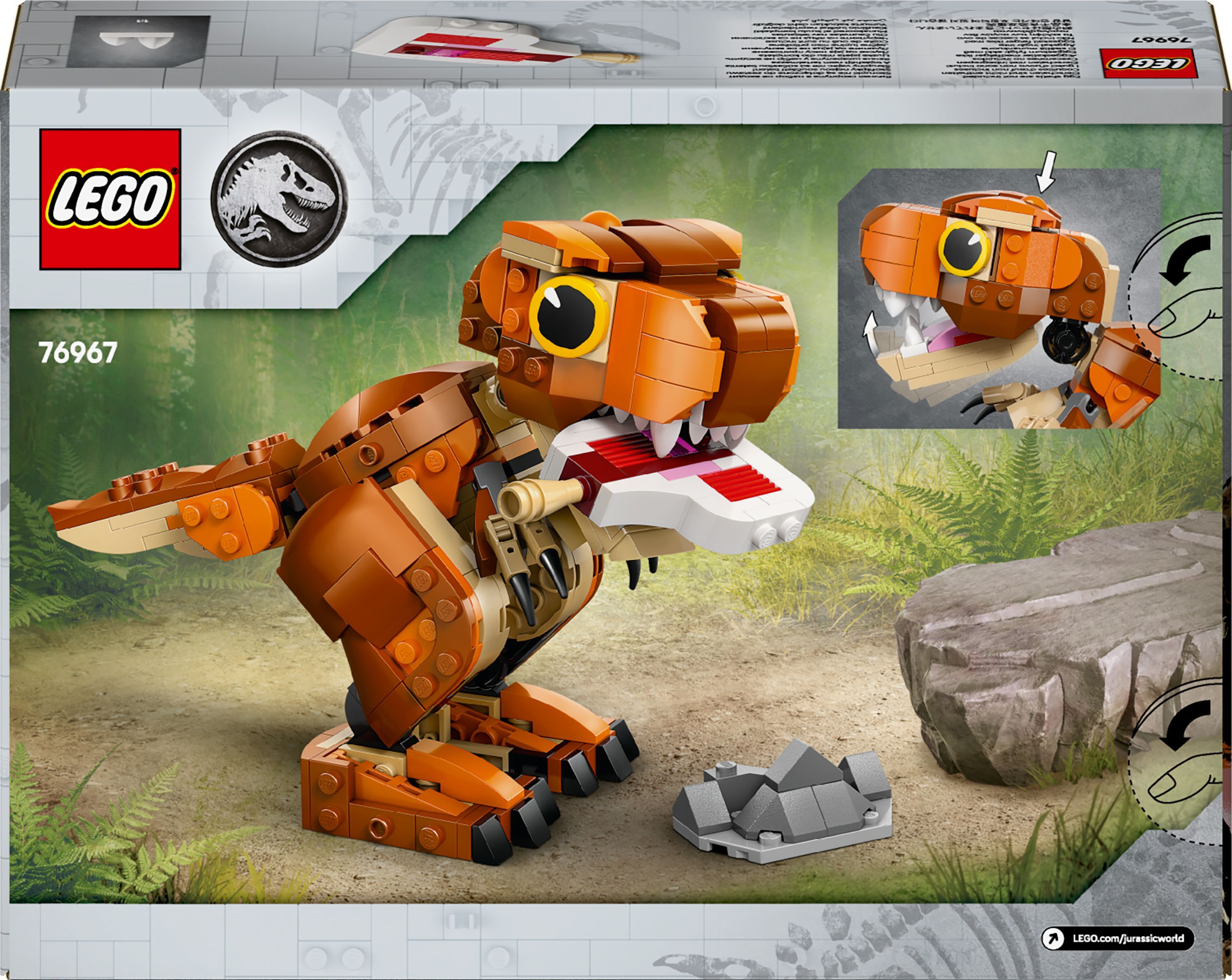 LEGO 76967 Jurassic World Little Eatie: тиранозаврфото10