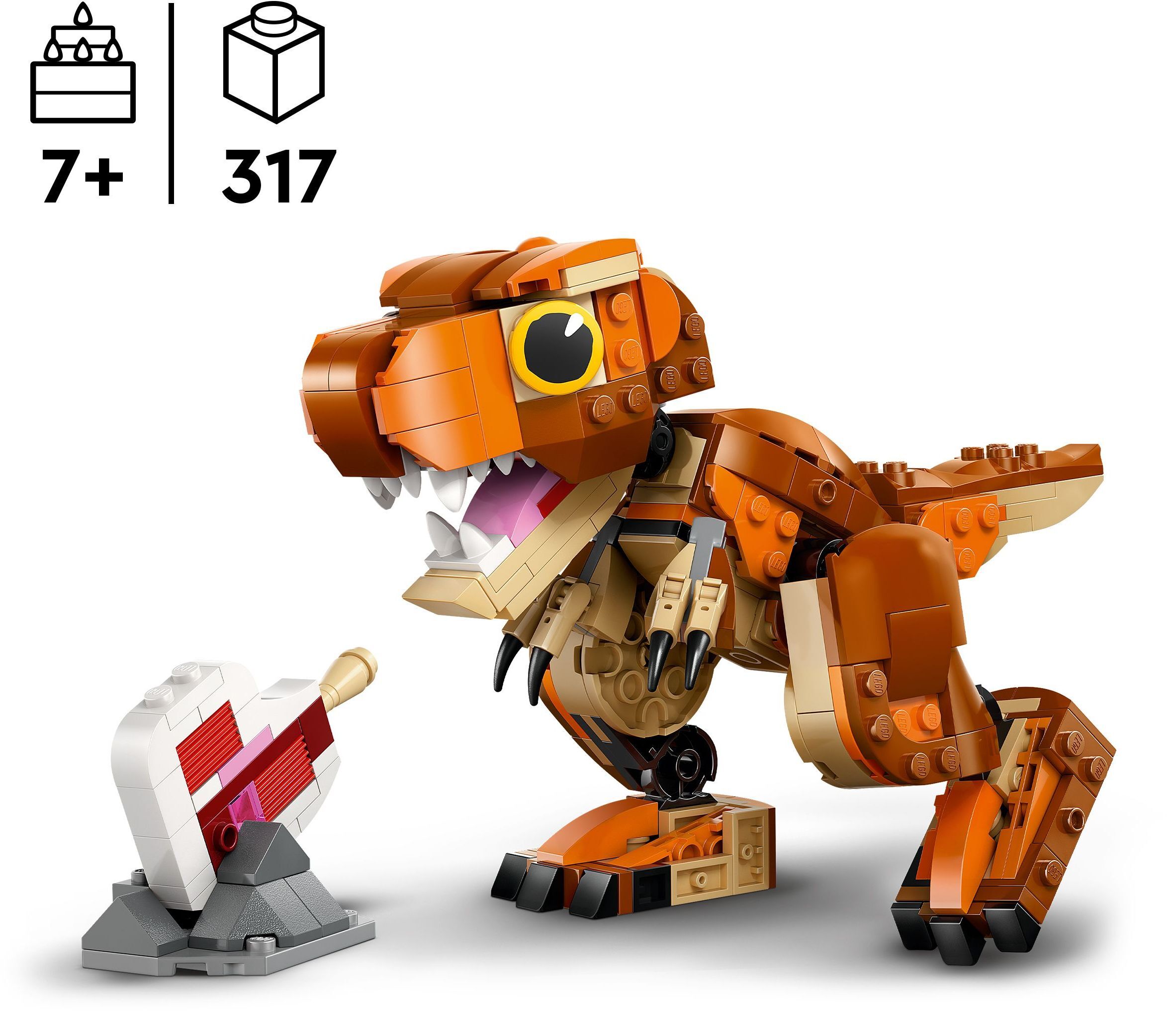 LEGO 76967 Jurassic World Little Eatie: тиранозаврфото2