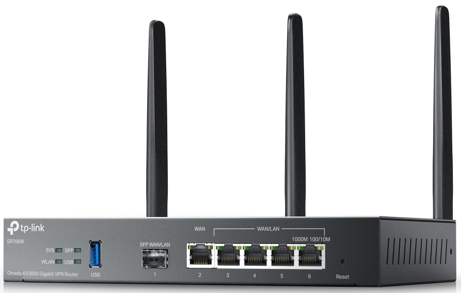 Мультисервисный Маршрутизатор TP-LINK ER706W AX3000 фото 3