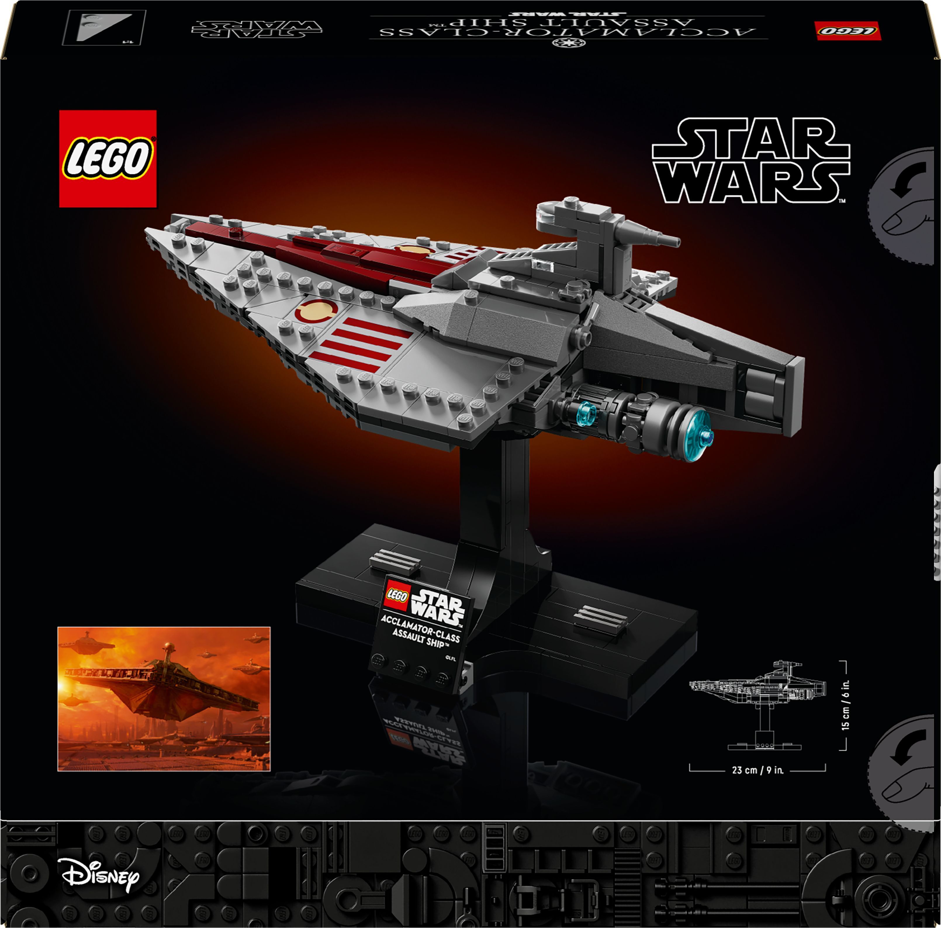 LEGO 75404 Star Wars Штурмовой корабль класса Аккламатор фото 12