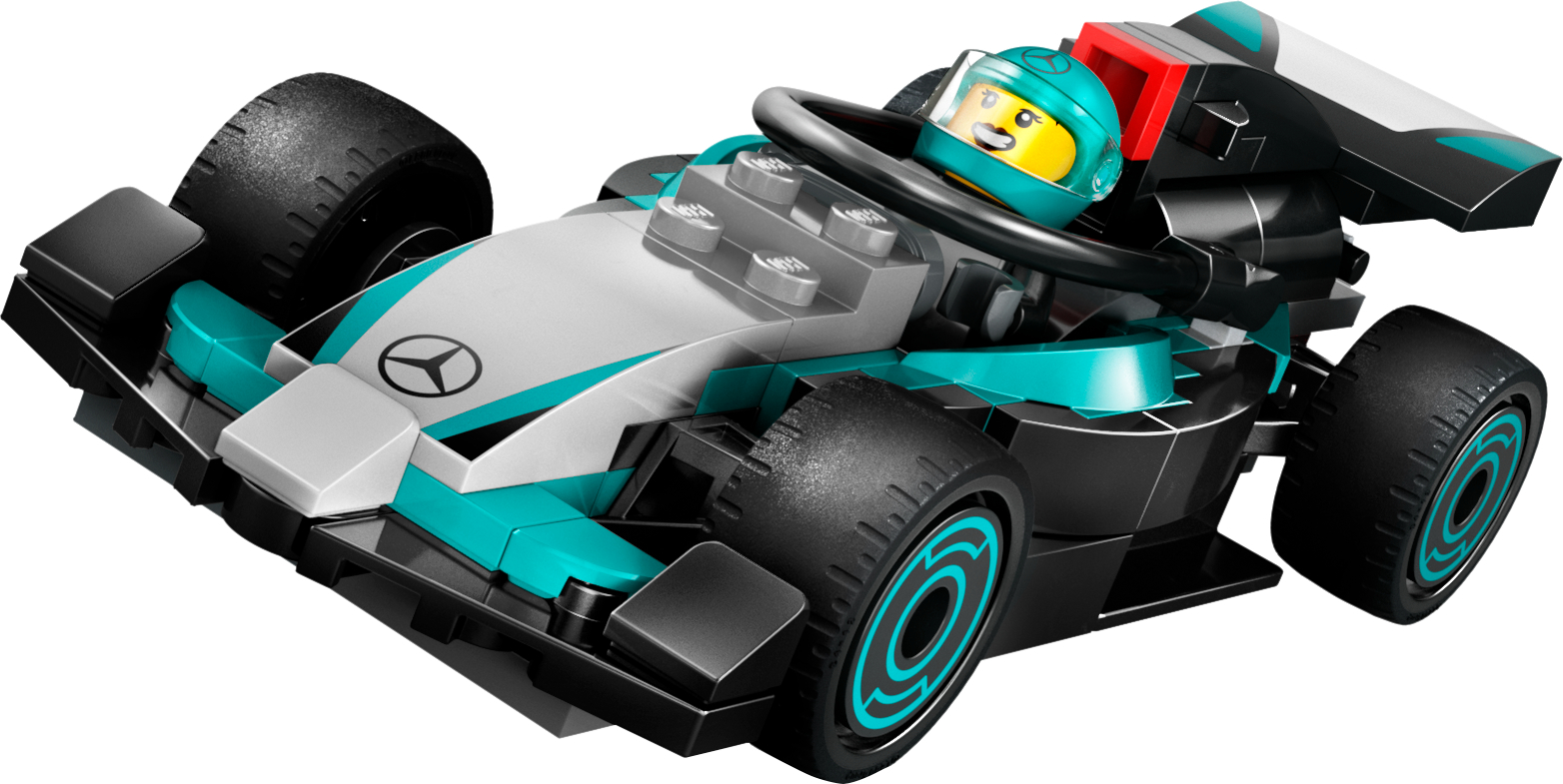 LEGO 60444 City Гараж F1 и автомобили Mercedes-AMG и Alpine фото 4