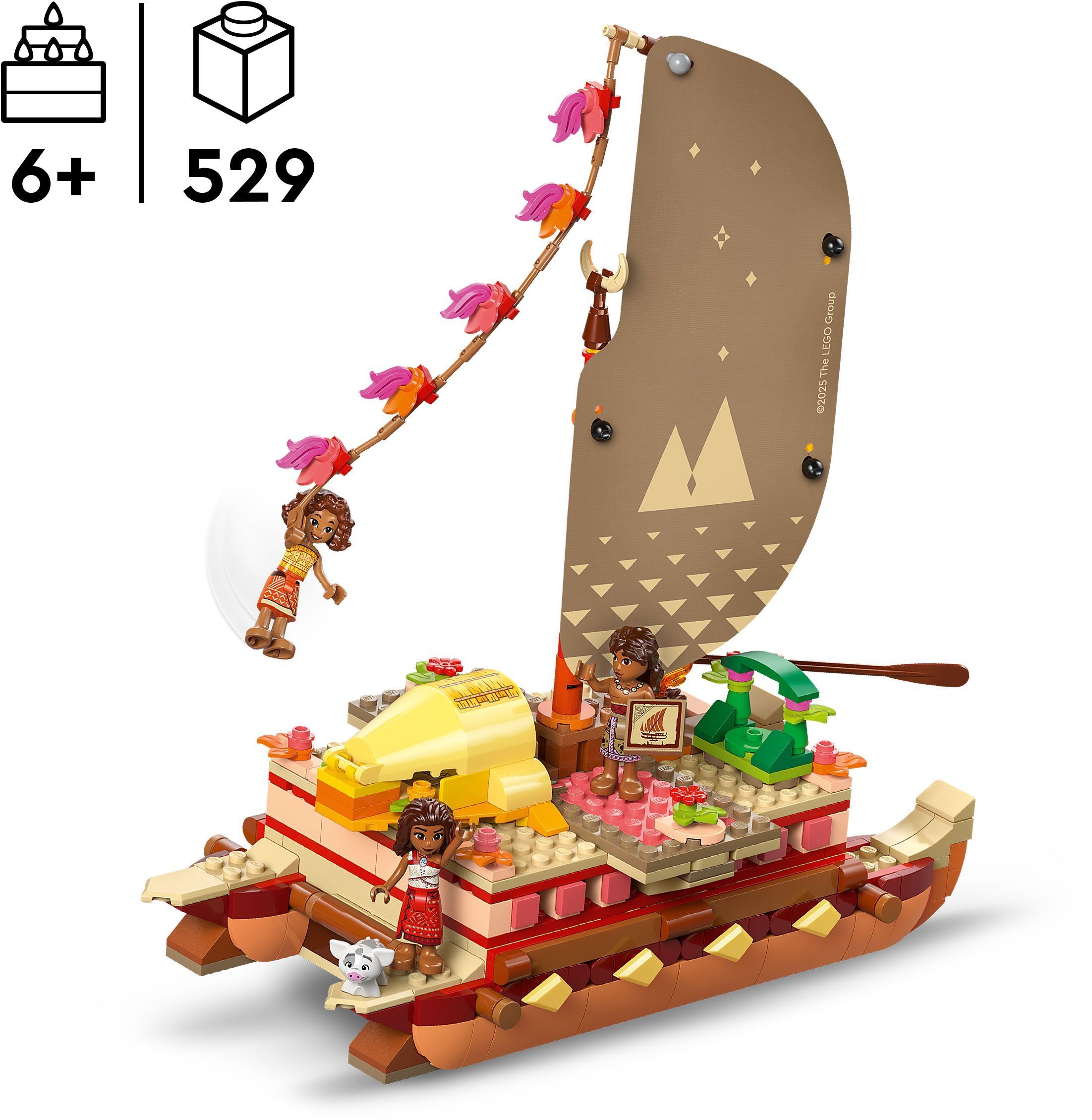 LEGO 43270 Disney Princess Пригодницьке каное Ваянифото2