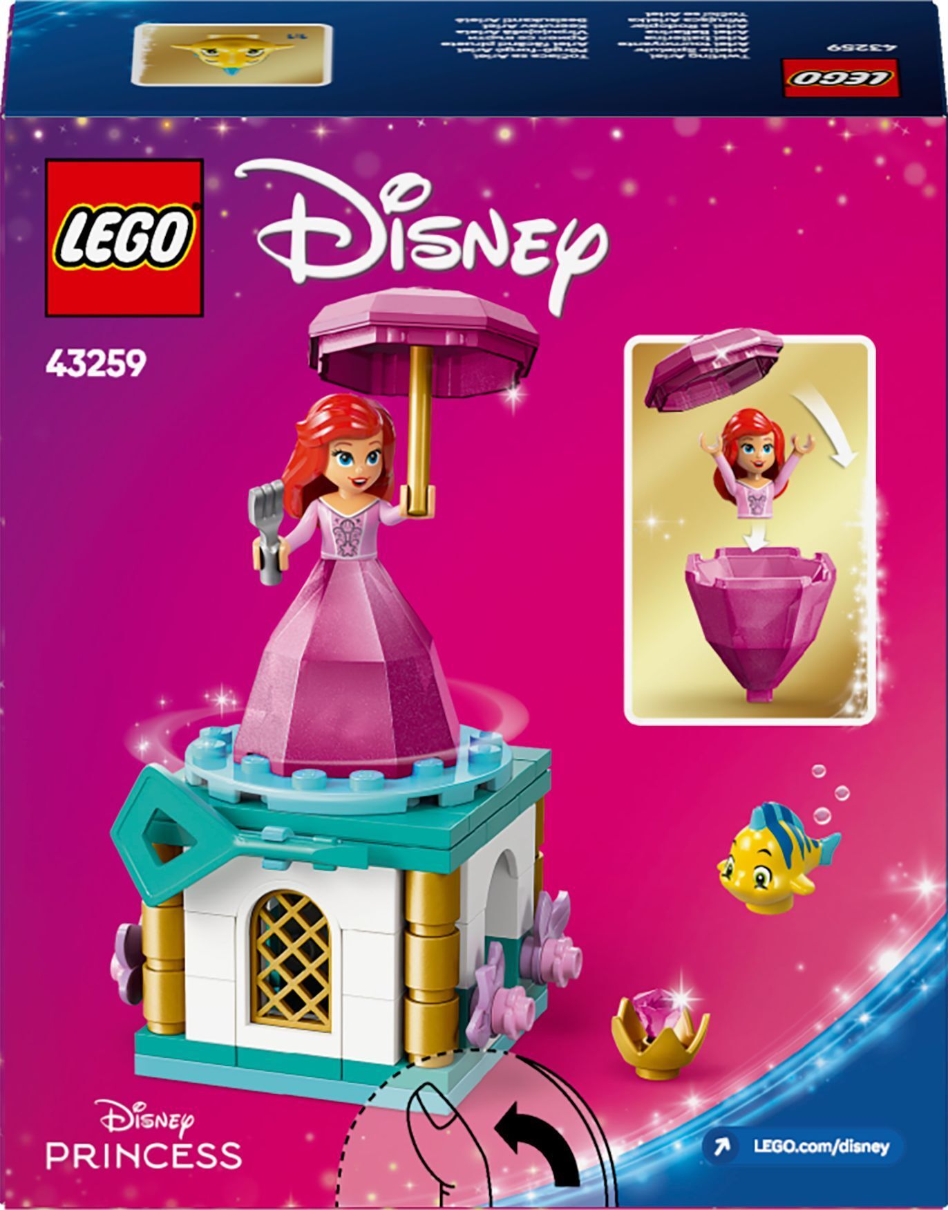 LEGO 43259 Disney Princess Кружляння Аріельфото11