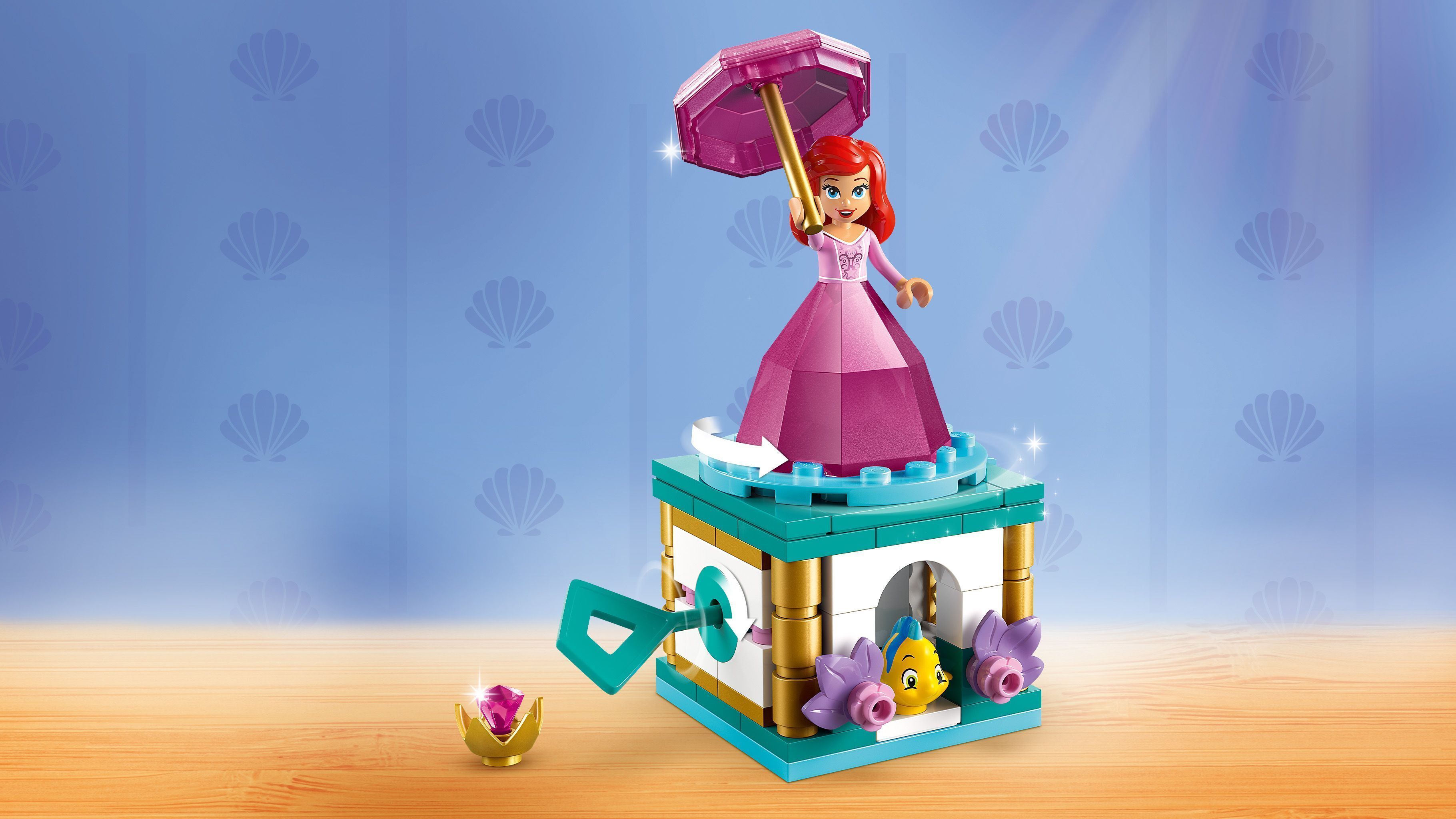 LEGO 43259 Disney Princess Кружляння Аріельфото9