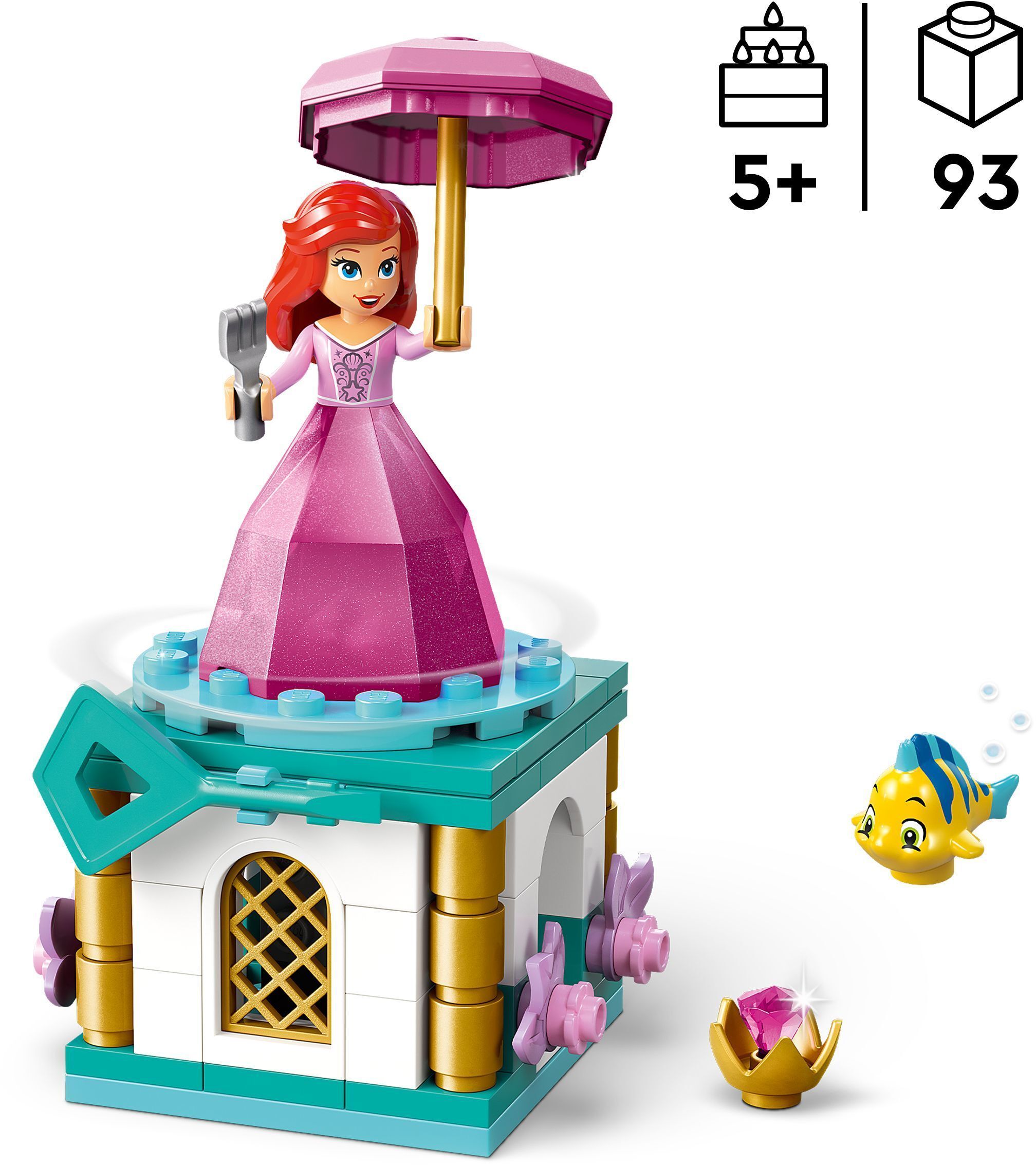 LEGO 43259 Disney Princess Кружляння Аріельфото2