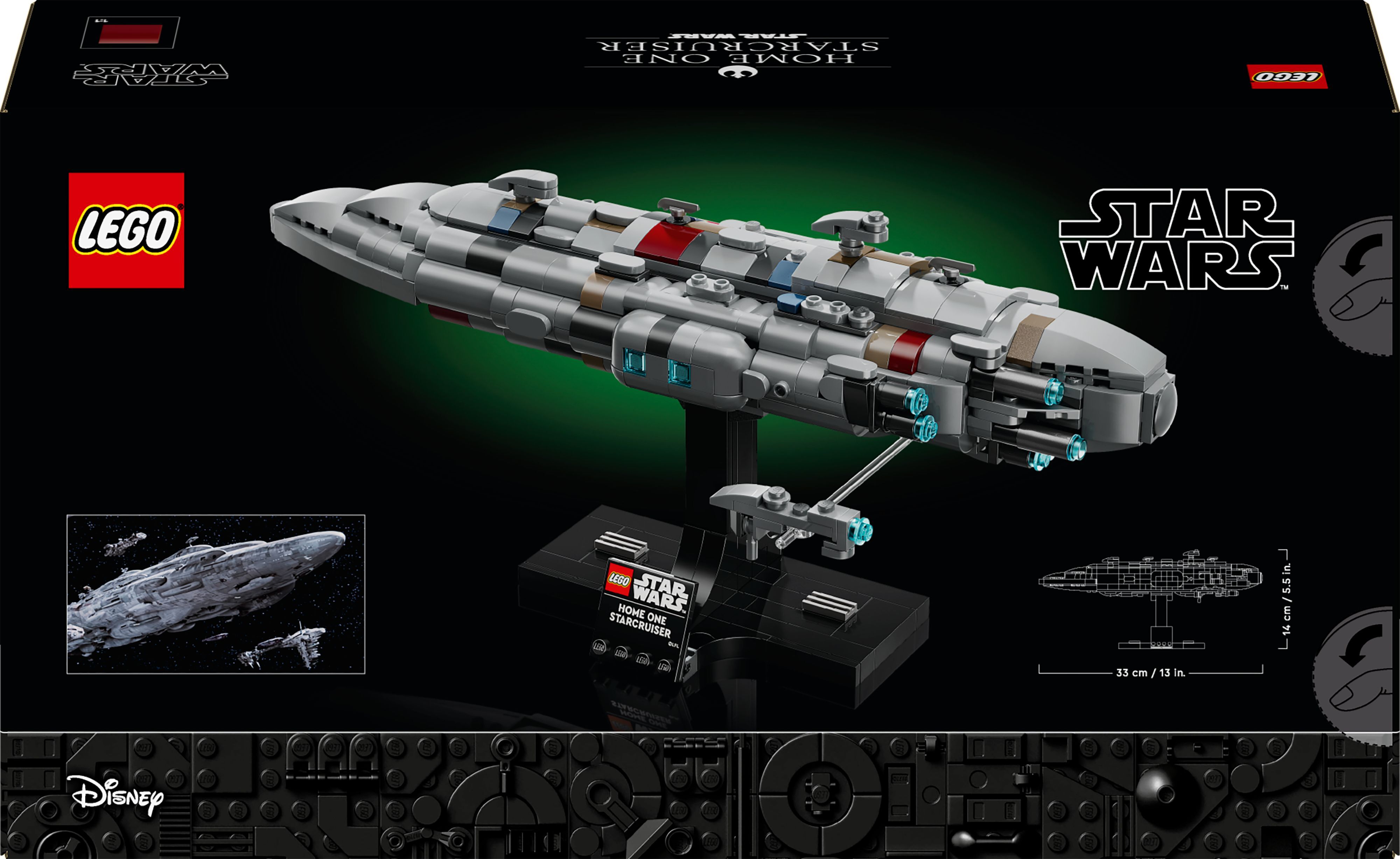 LEGO 75405 Star Wars Звездный крейсер «Дом один» фото 12