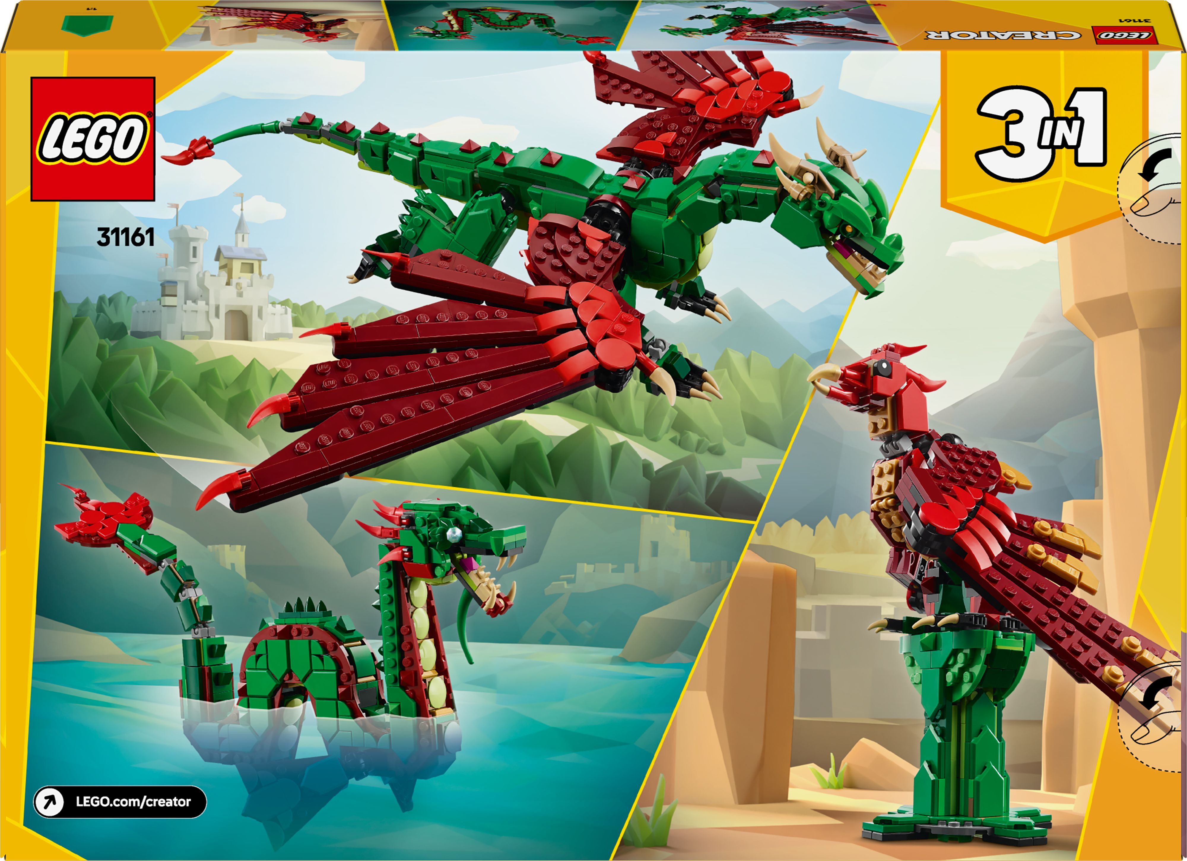 LEGO 31161 Creator Середньовічний драконфото13