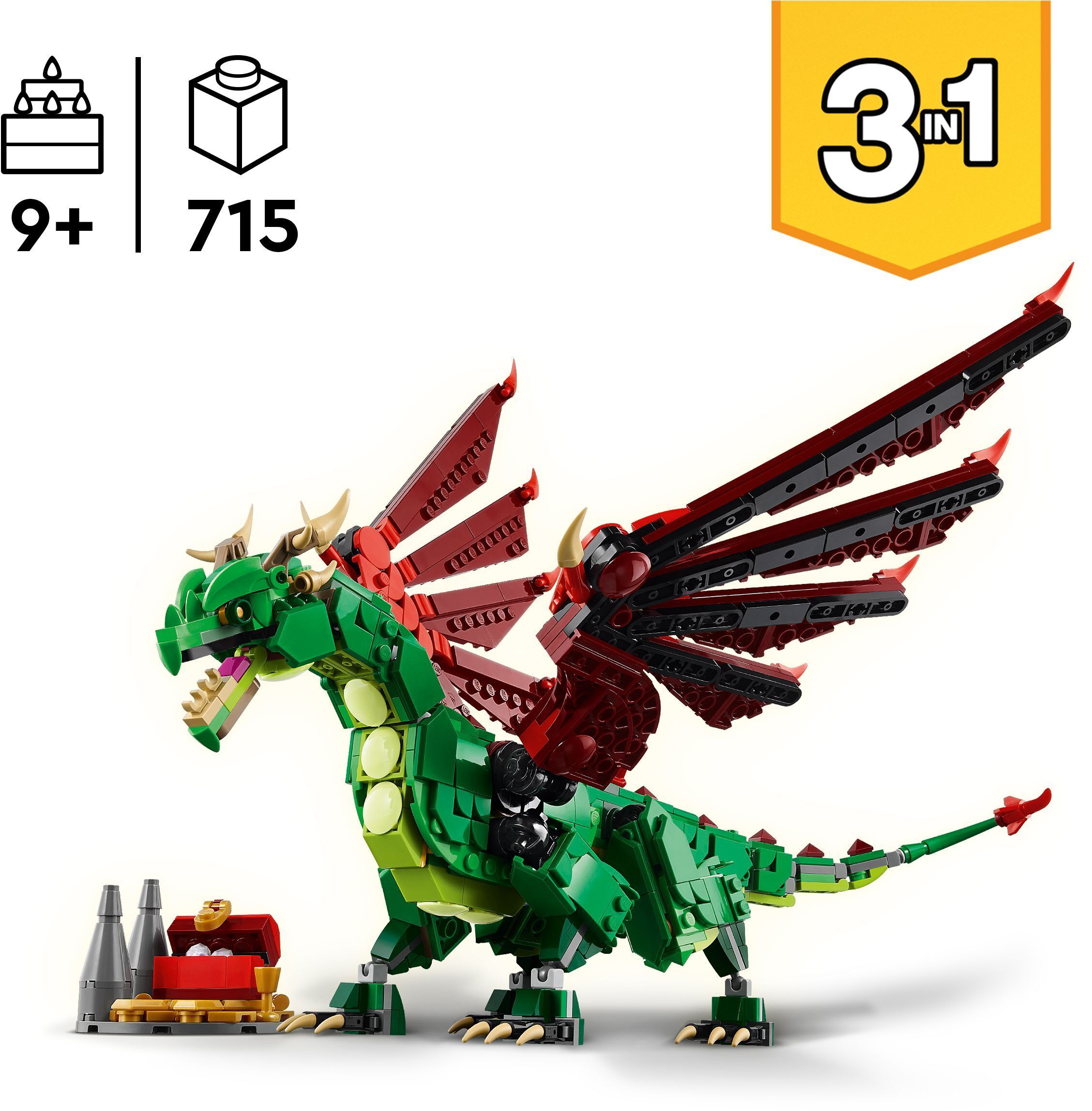 LEGO 31161 Creator Середньовічний драконфото2