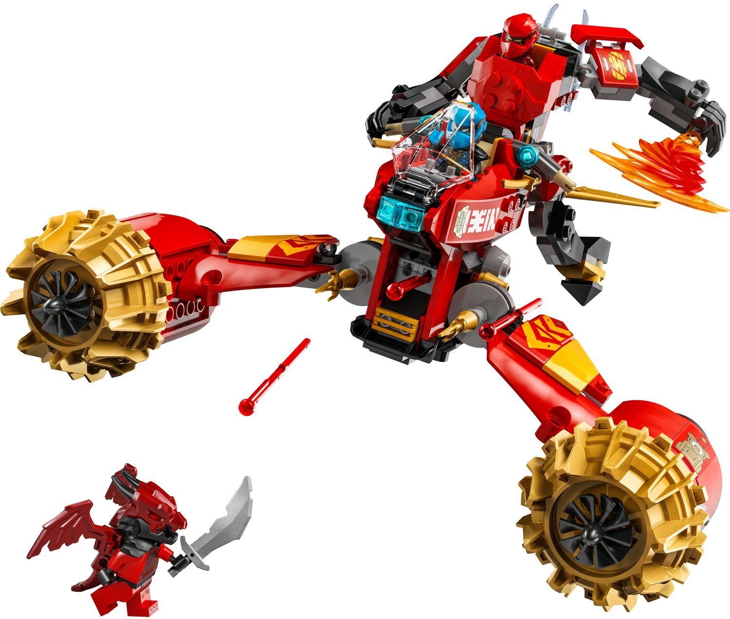 LEGO 71830 Ninjago Штормовий робот-вершник Каяфото3