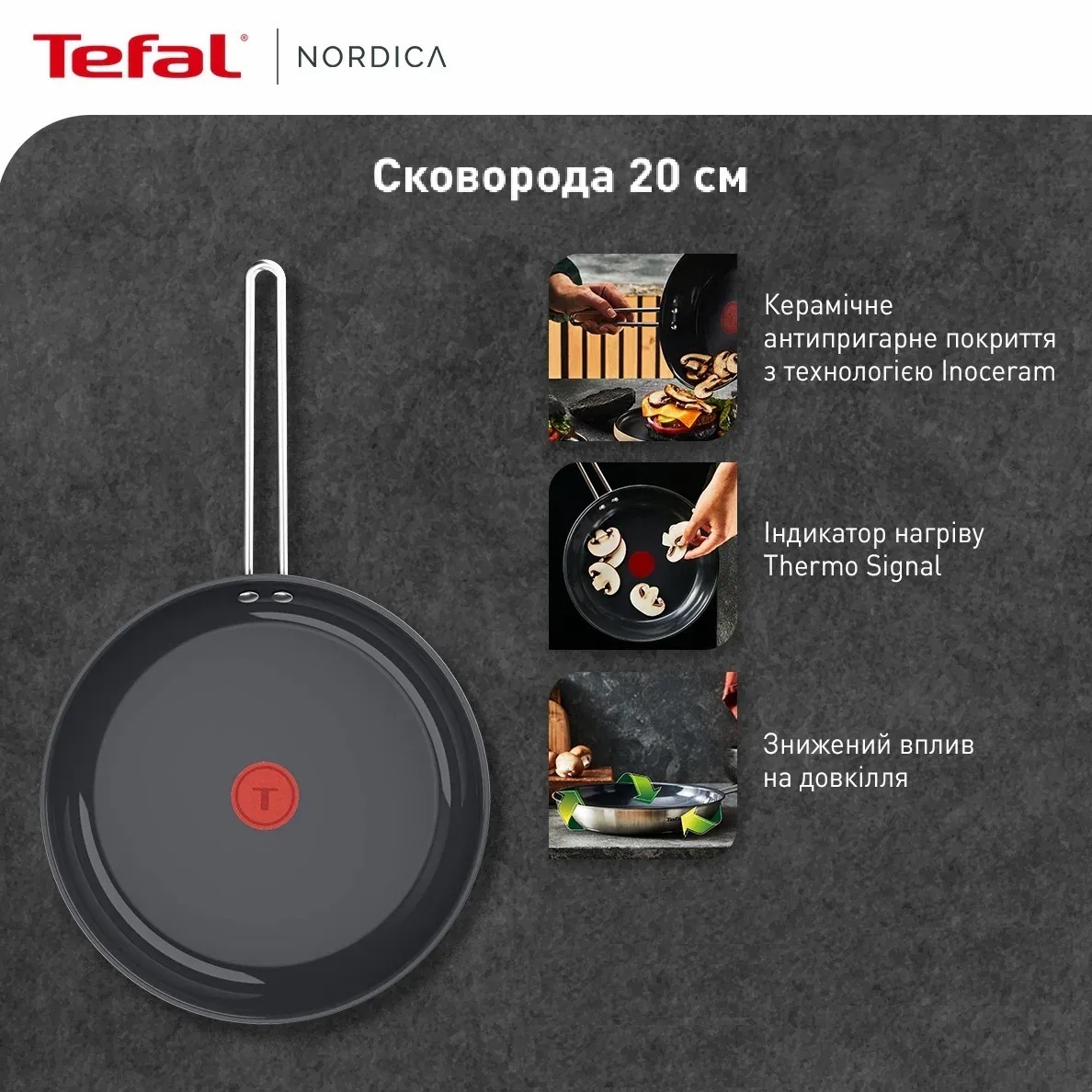 Сковорода Tefal Nordica, 20см (H8710255)фото7