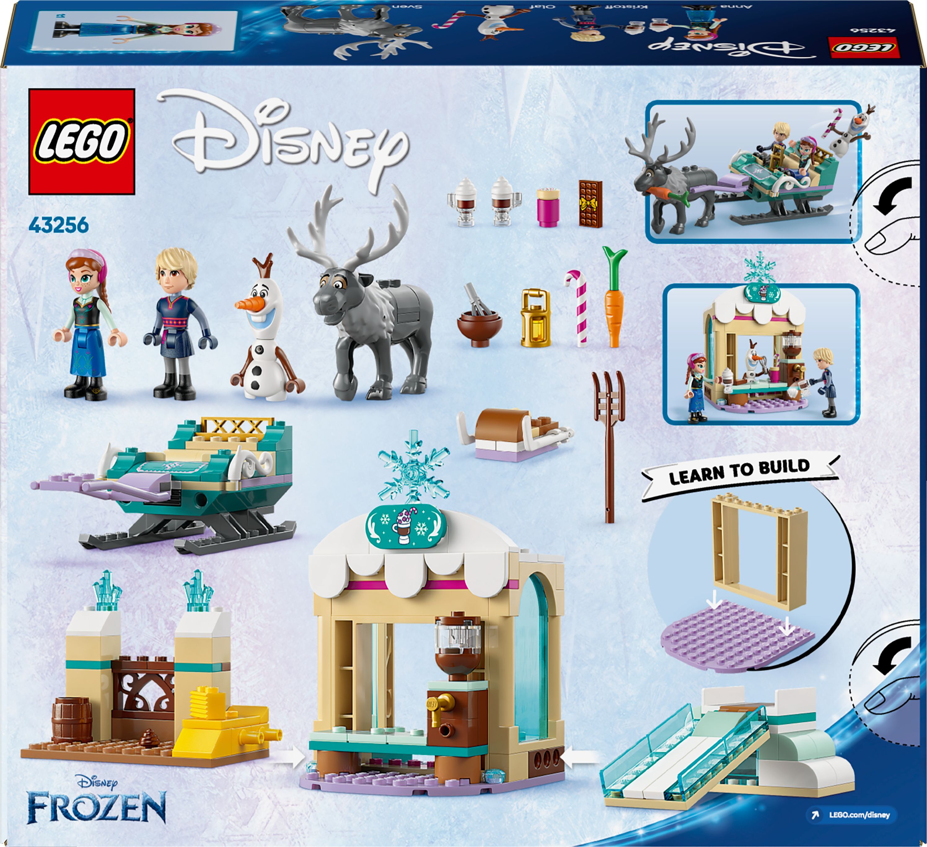 LEGO 43256 Disney Princess Пригоди Анни на саняхфото9