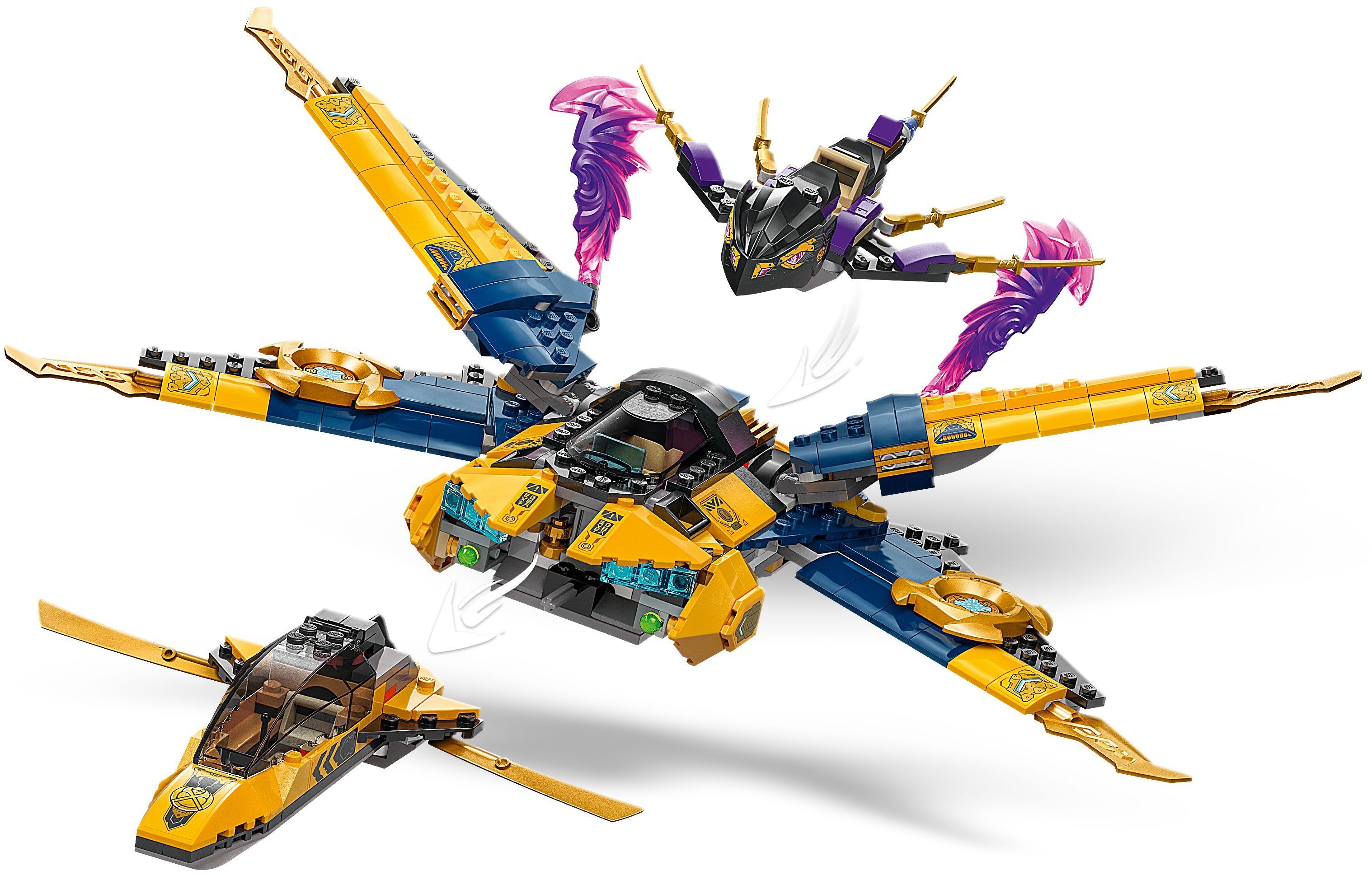 LEGO 71833 Ninjago Суперштормовой реактивный самолет Рас и Арин фото 3