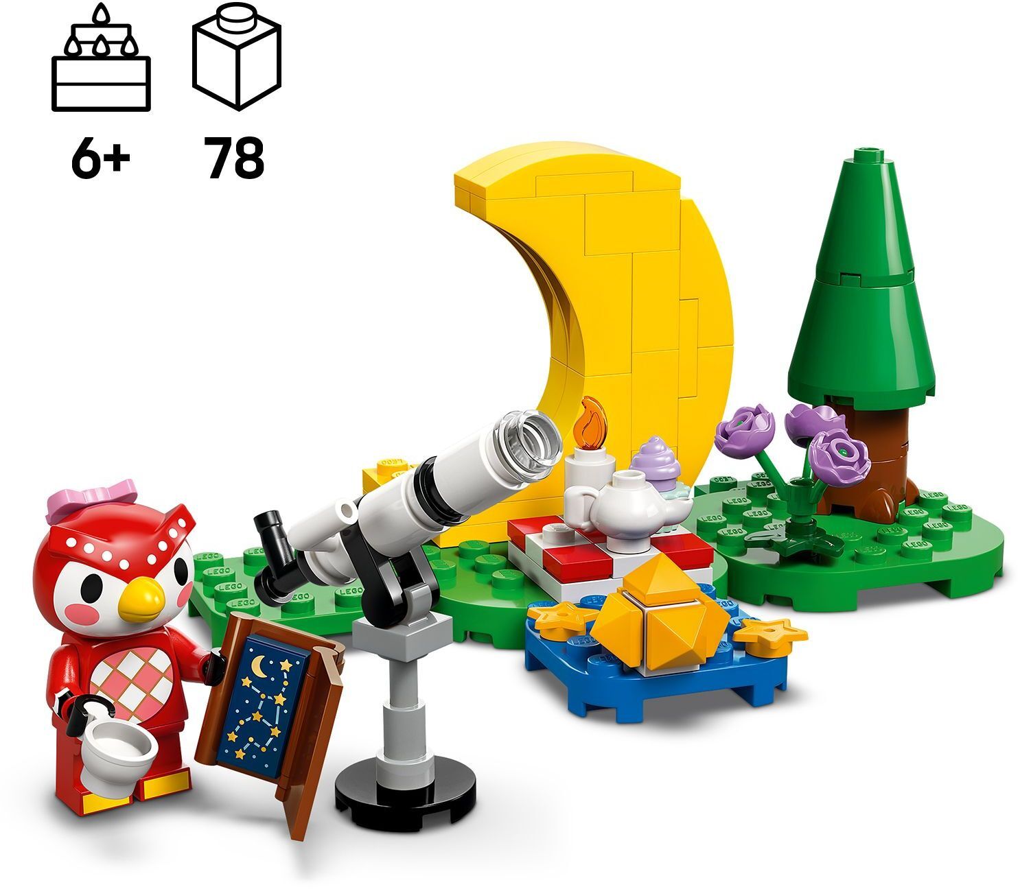 LEGO 77053 Animal Crossing Спостереження за зірками із Celesteфото2