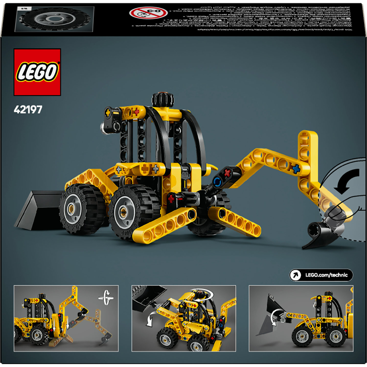 LEGO 42197 Technic Екскаватор-навантажувачфото10