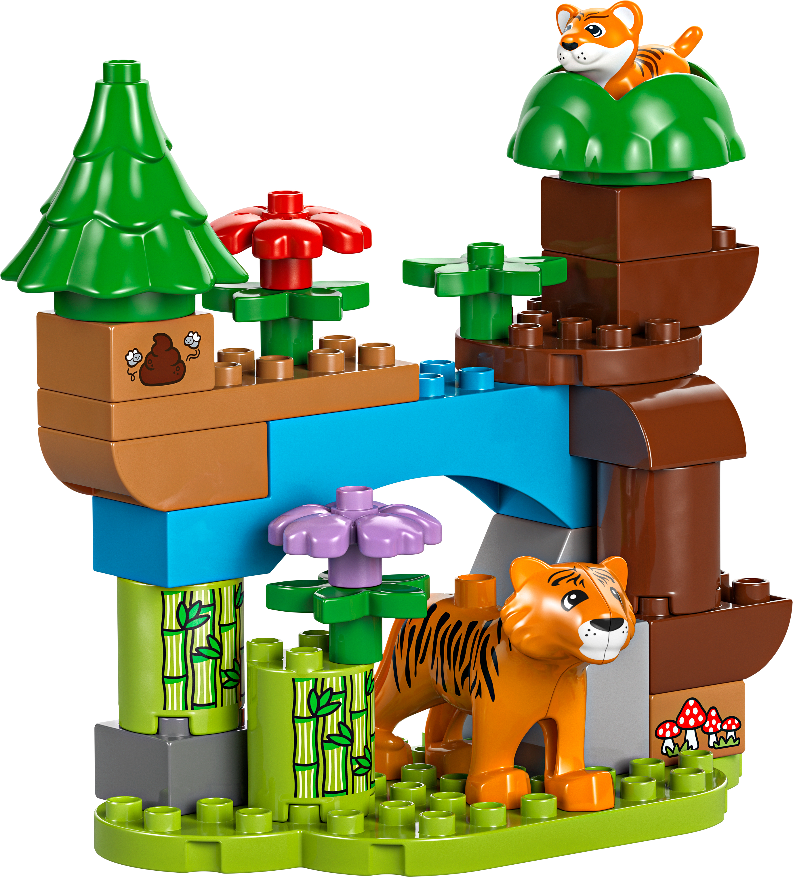 LEGO 10446 DUPLO Town Семейства диких животных 3-в-1 фото 7