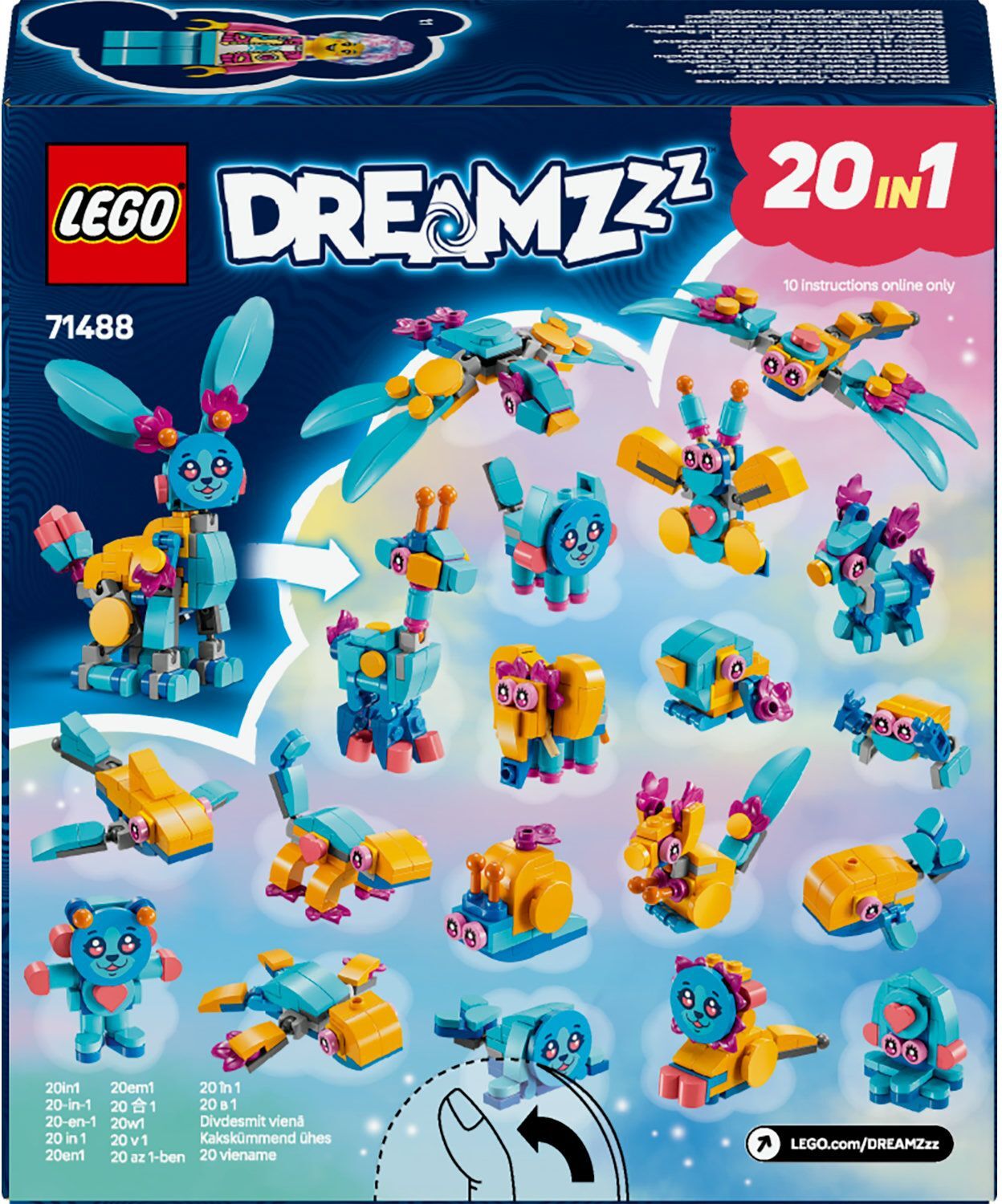 LEGO 71488 DREAMZzz Творчі тваринні пригоди Бунчуфото13