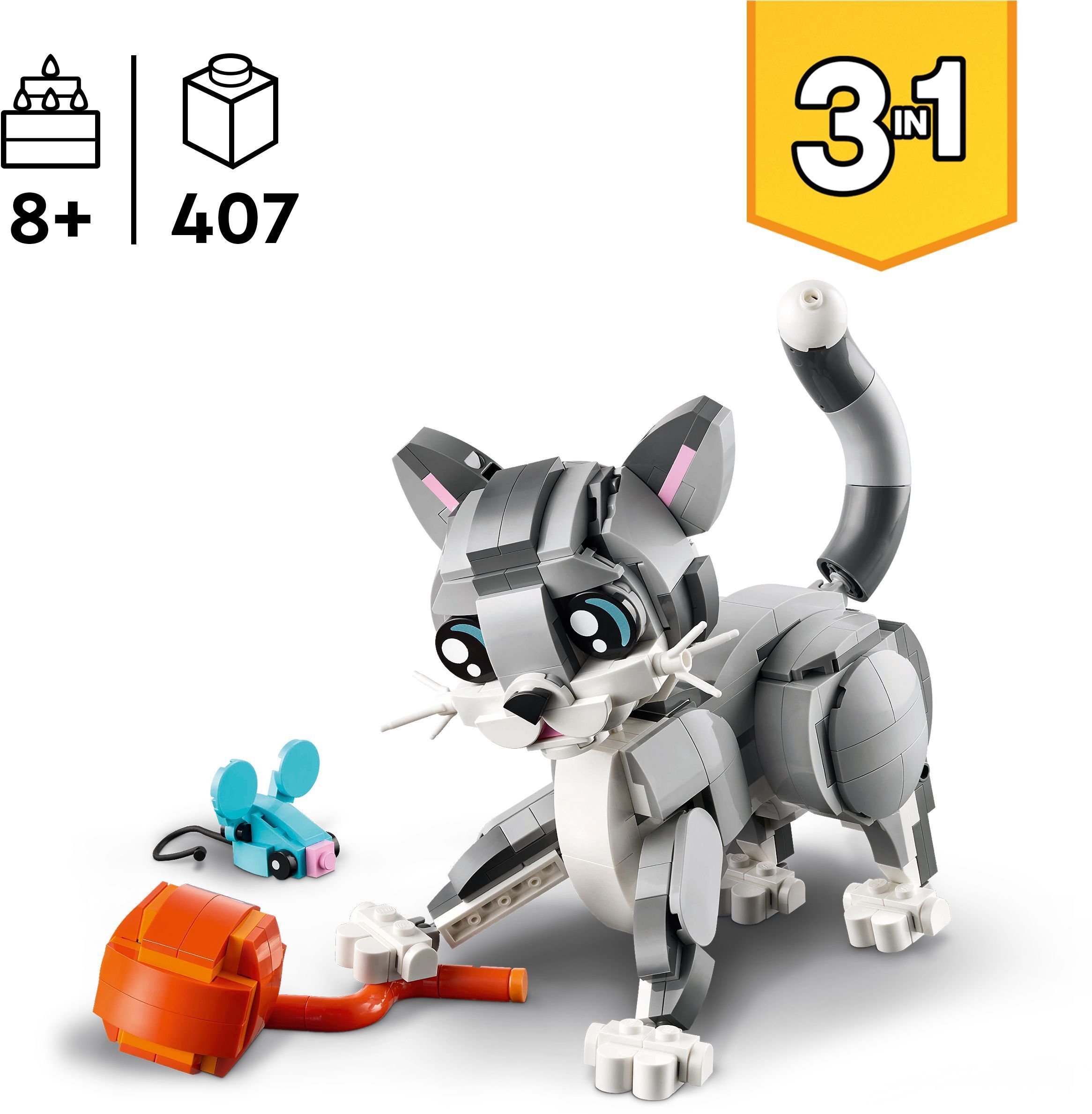 LEGO 31163 Creator Грайливий кітфото2