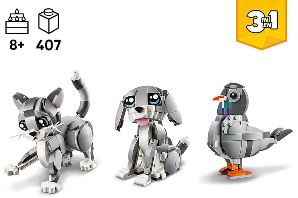 LEGO 31163 Creator Игривый кот фото 2