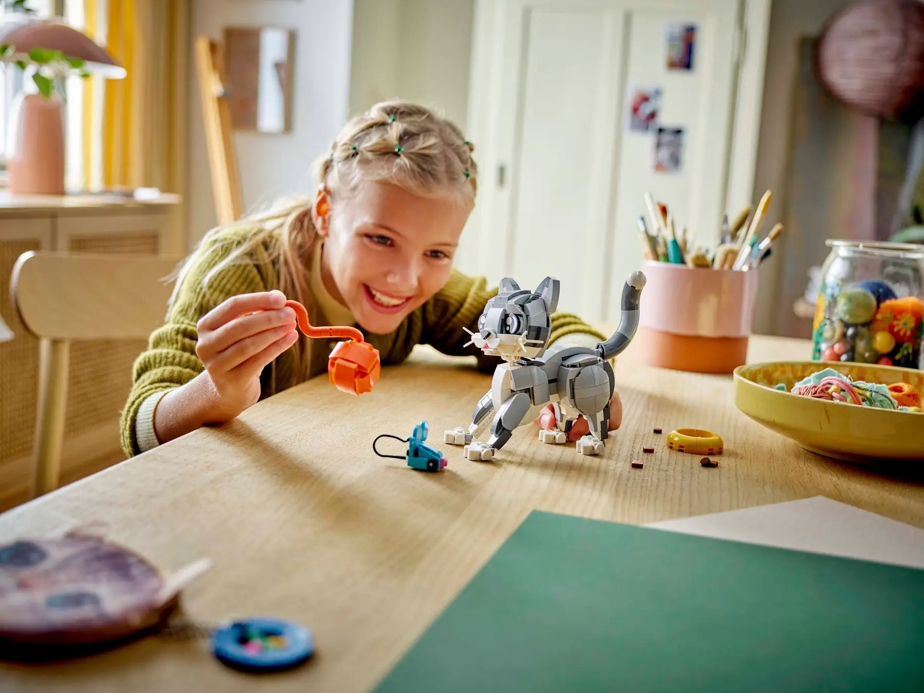 LEGO 31163 Creator Игривый кот фото 10