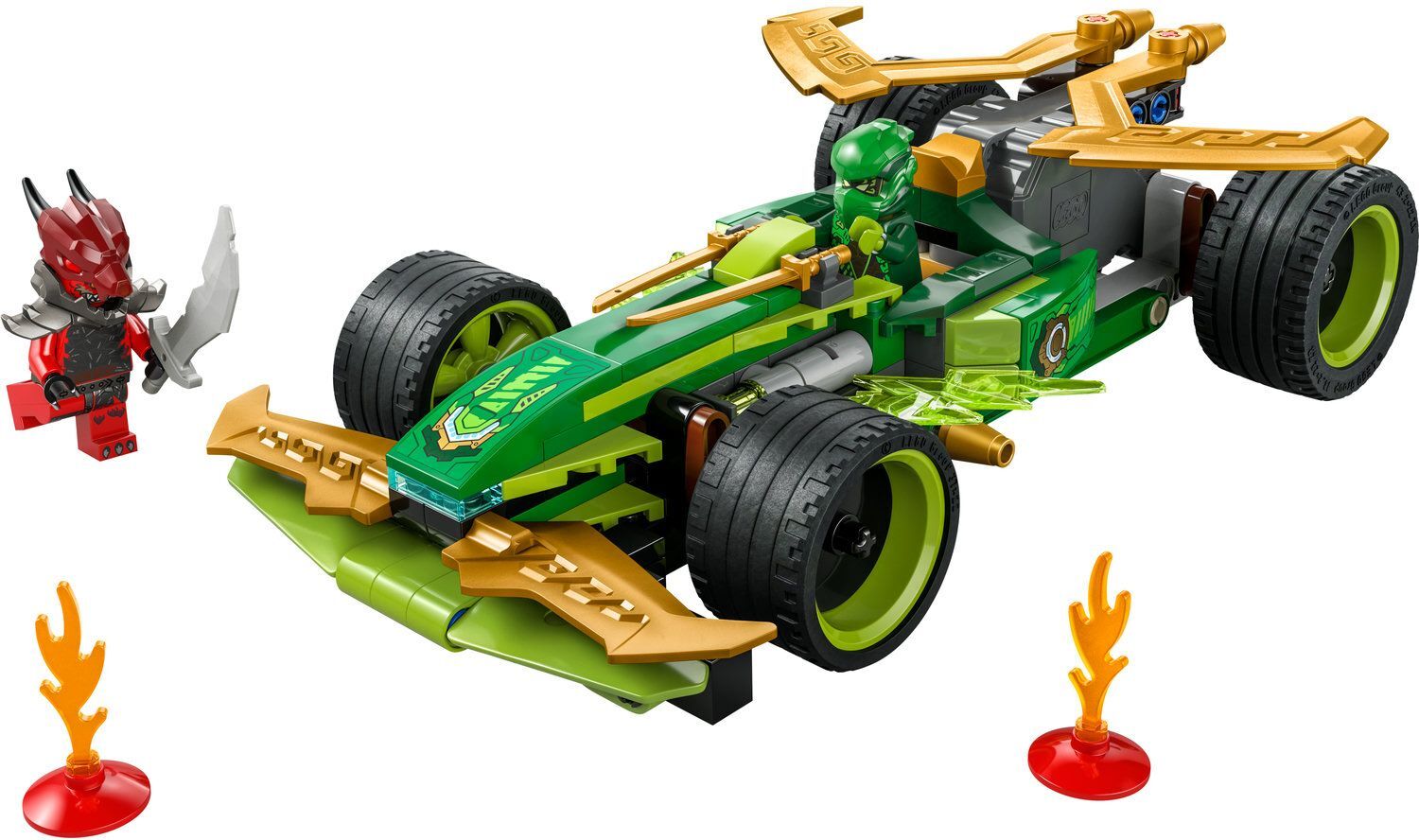 LEGO 71828 Ninjago Автомобиль для гонок Ллойда с инерционным двигателем фото 3