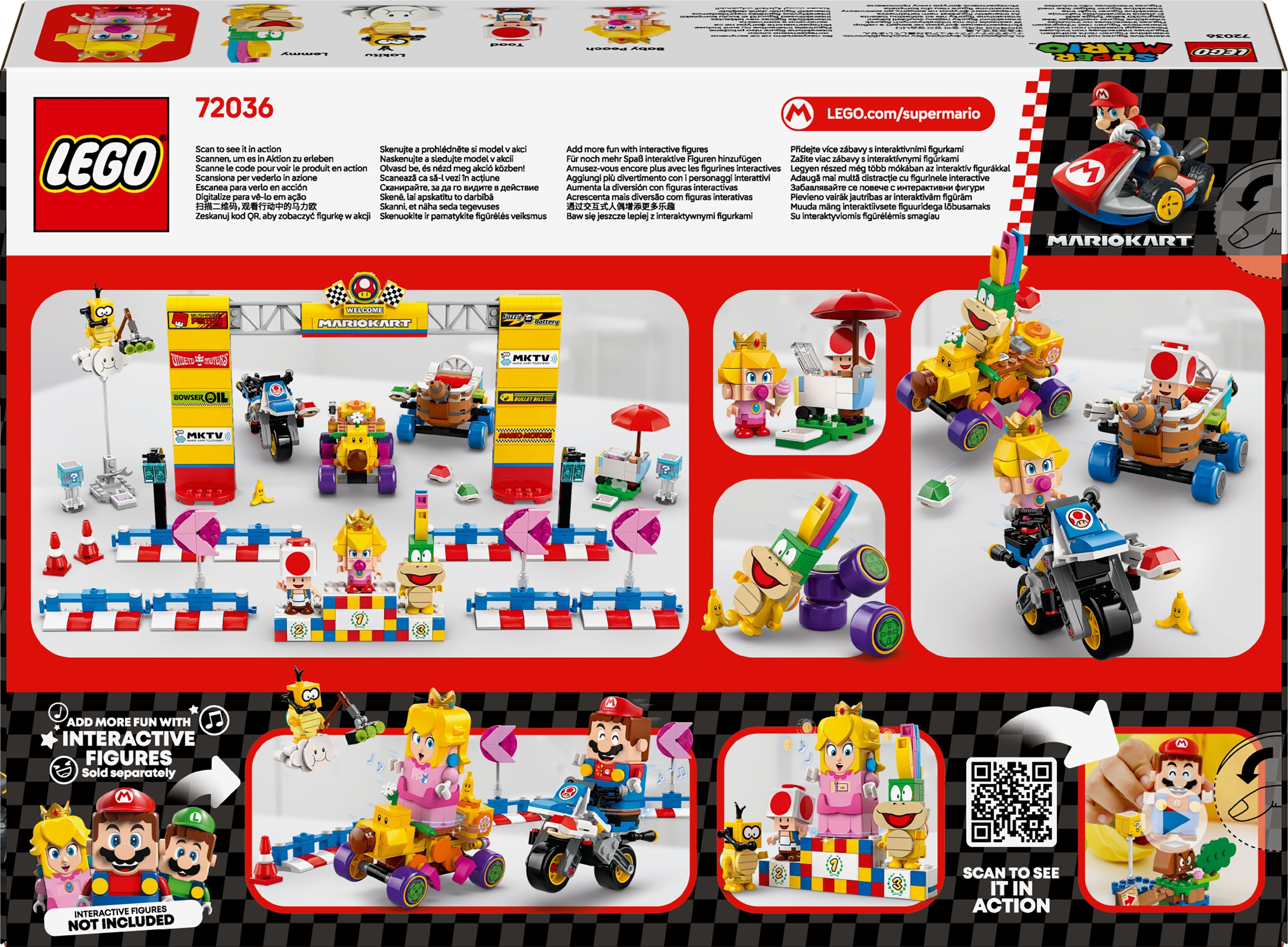 LEGO 72036 Super Mario Mario Kart – Baby Peach & Grand Prix. Набор фото 8